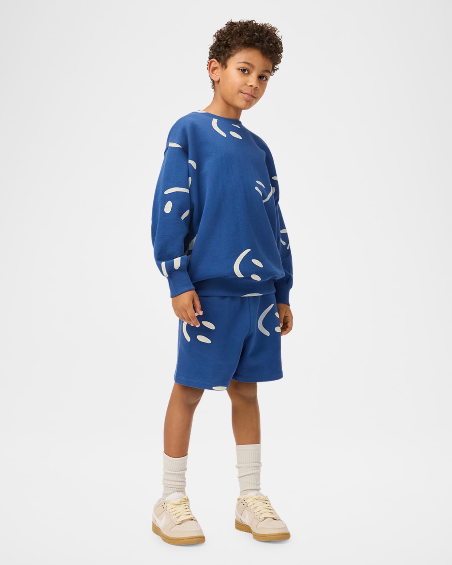 Boy's Monti Happy Face Sweatshirt 1