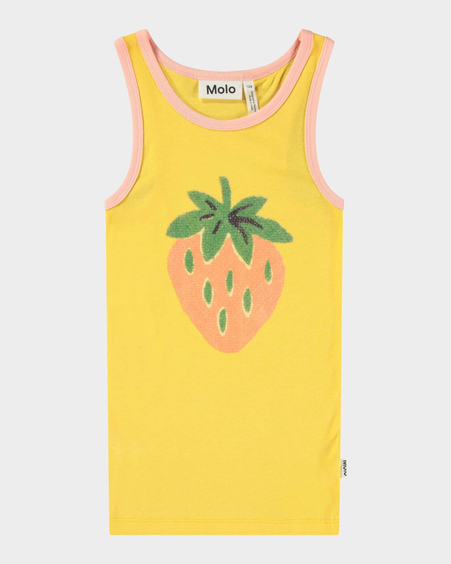 Girl's Rosie Strawberry Intarsia Tank Top 0