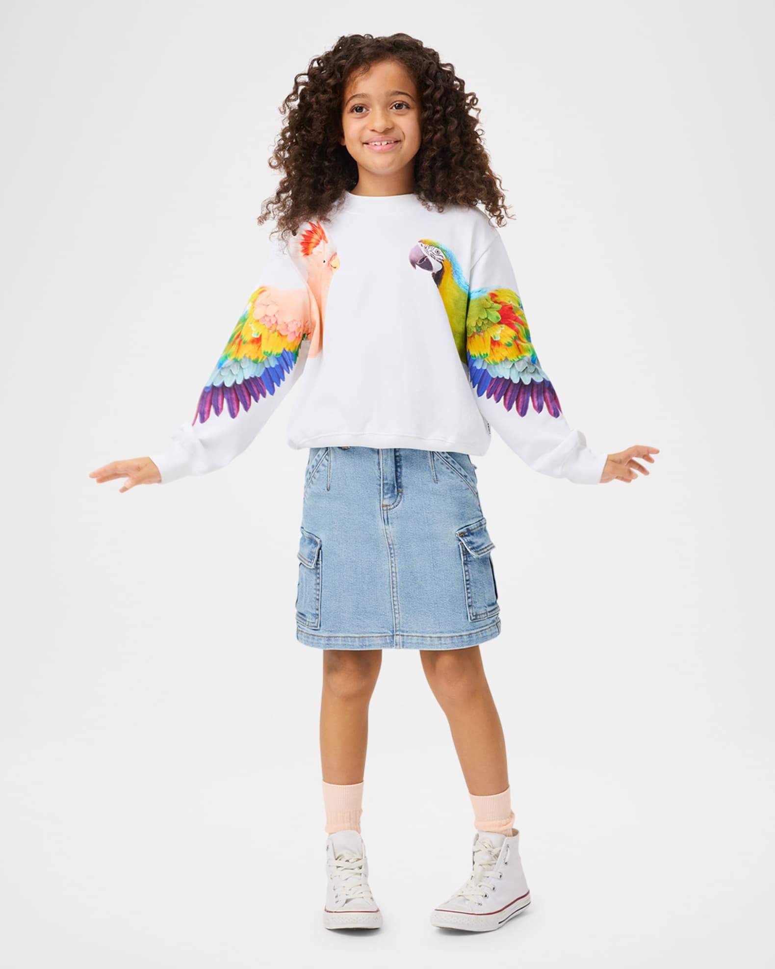 Girl's Marge Printed Sweatshirt 1