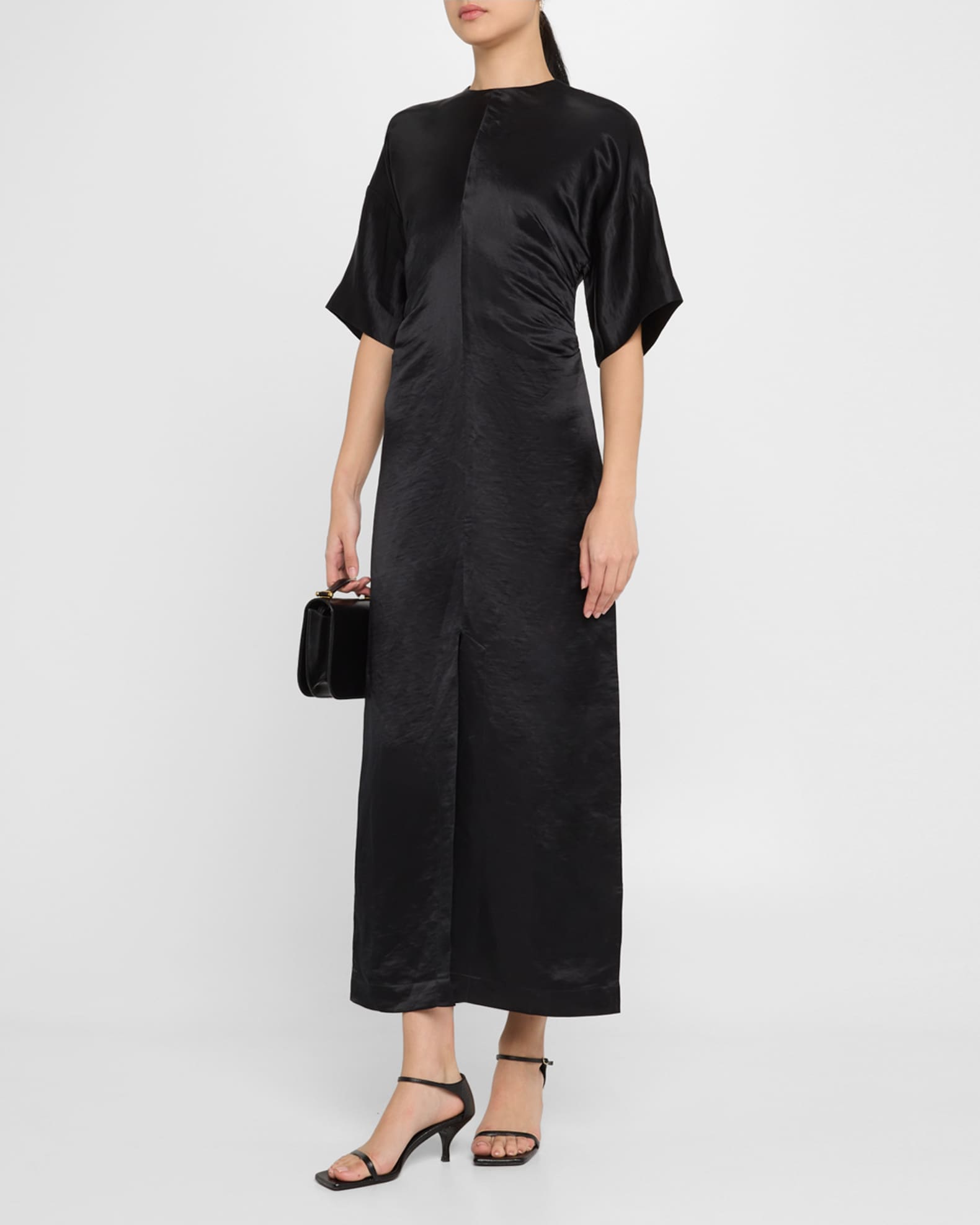 Ruby Fitted Short-Sleeve Dress 1
