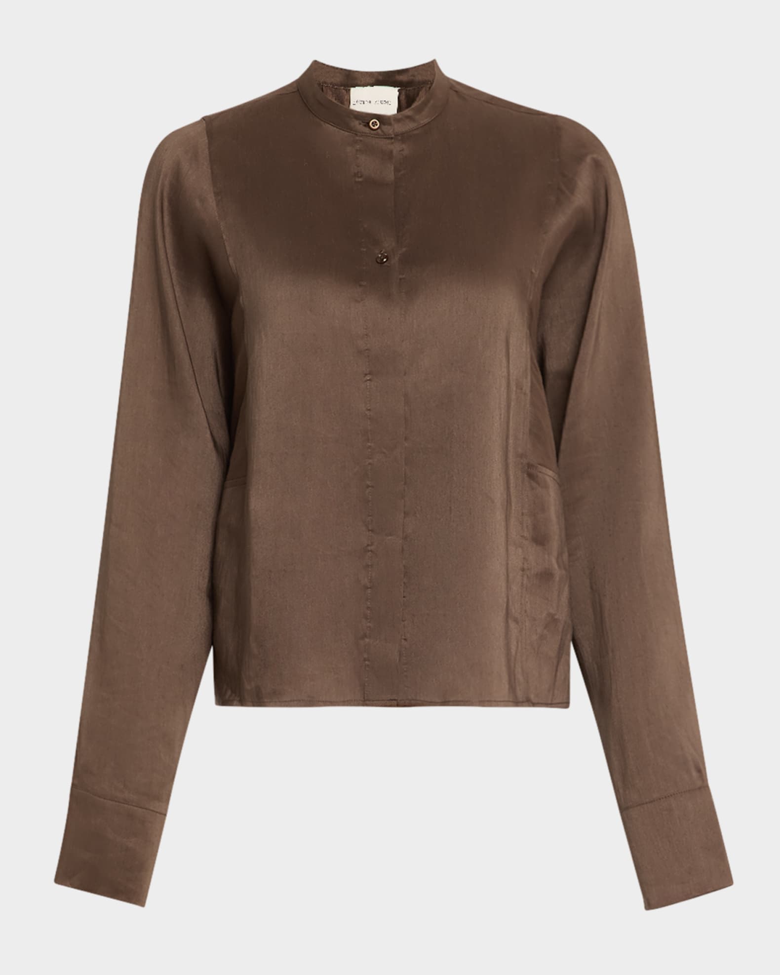 Loulou Studio Siara Oversized Linen-Silk Blouse | Neiman Marcus Loulou Studio Siara Oversized Linen-Silk Blouse | Neiman Marcus