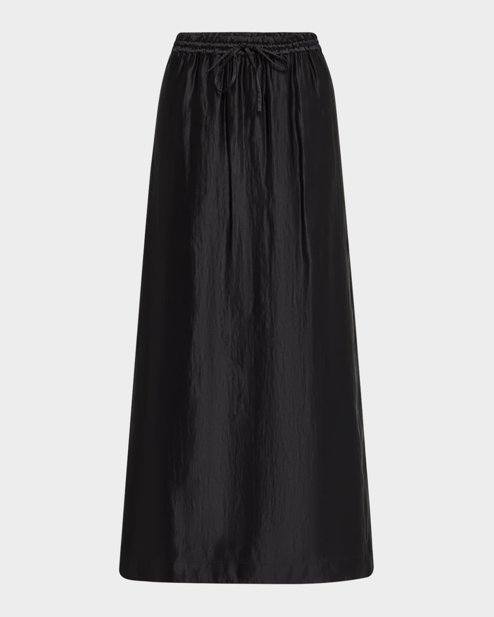 Liam Elastic Waistband Long Skirt 0