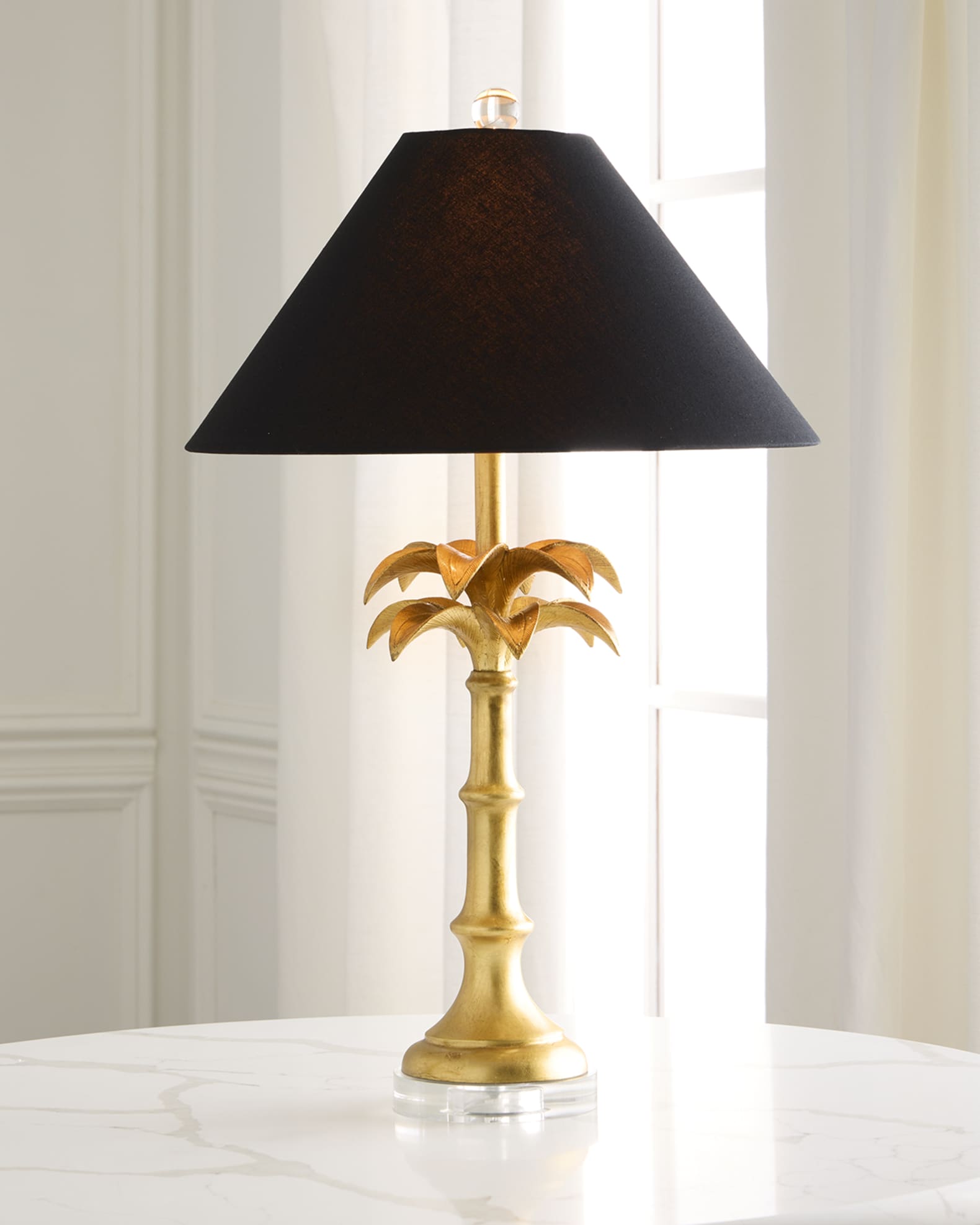 Palm Leaf 32" Table Lamp 1