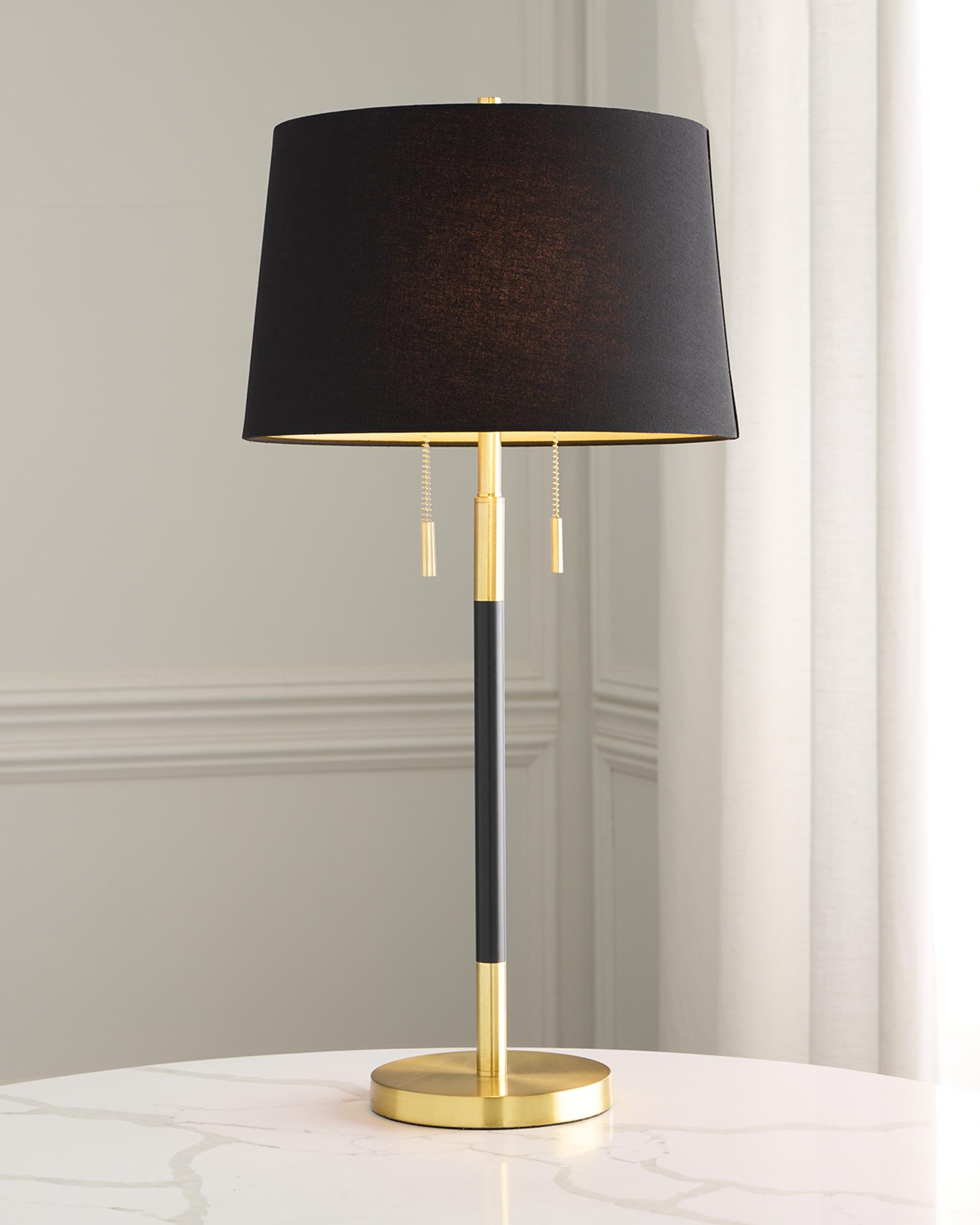 Couture Lamps 2-Light Metal Table Lamp, 33