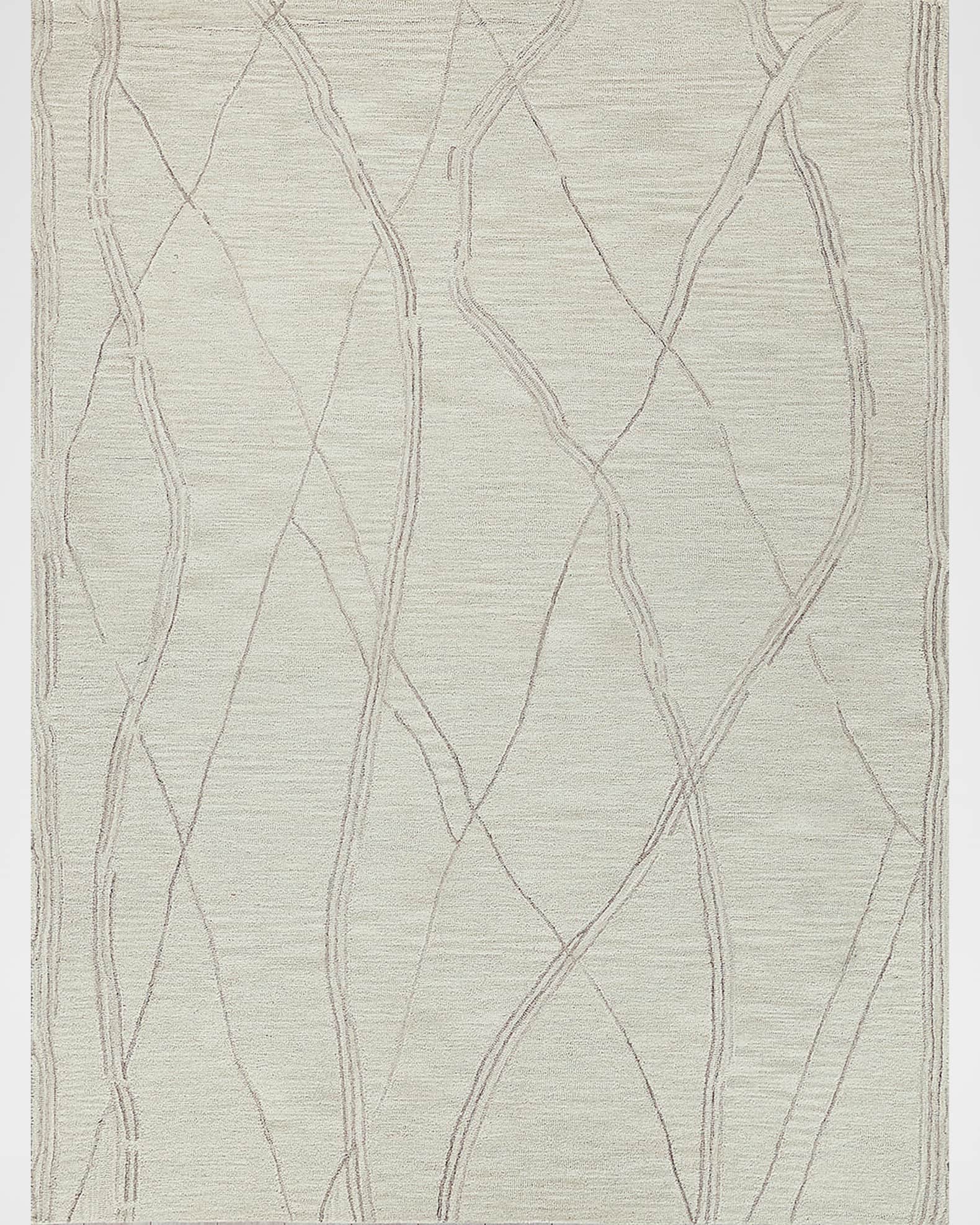 Tangiers Hand-Tufted Ivory/Beige Rug 0