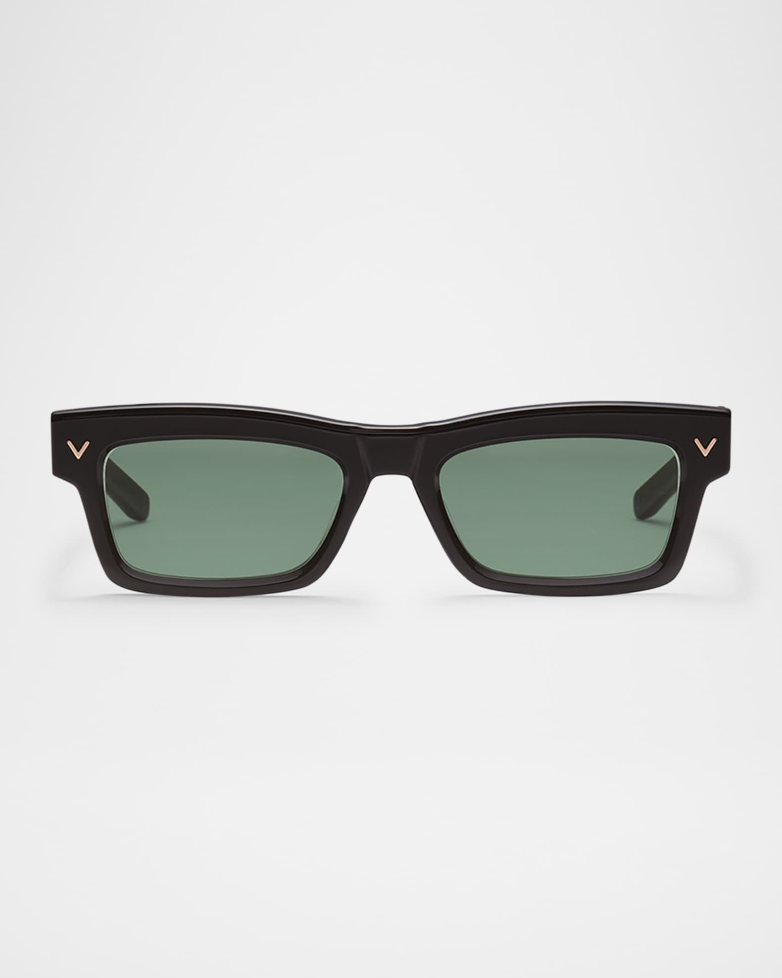 ヴァレンティノ Valentino Garavani Acetate Sunglasses Valentino Garavani Uno Square Acetate & Titanium Sunglasses