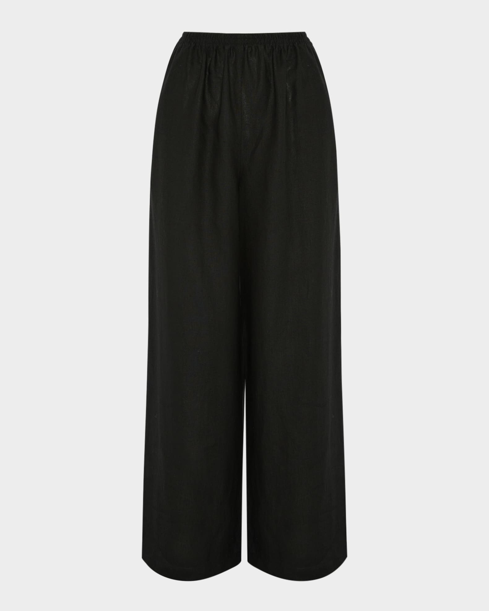 Linen Flared Trousers 0