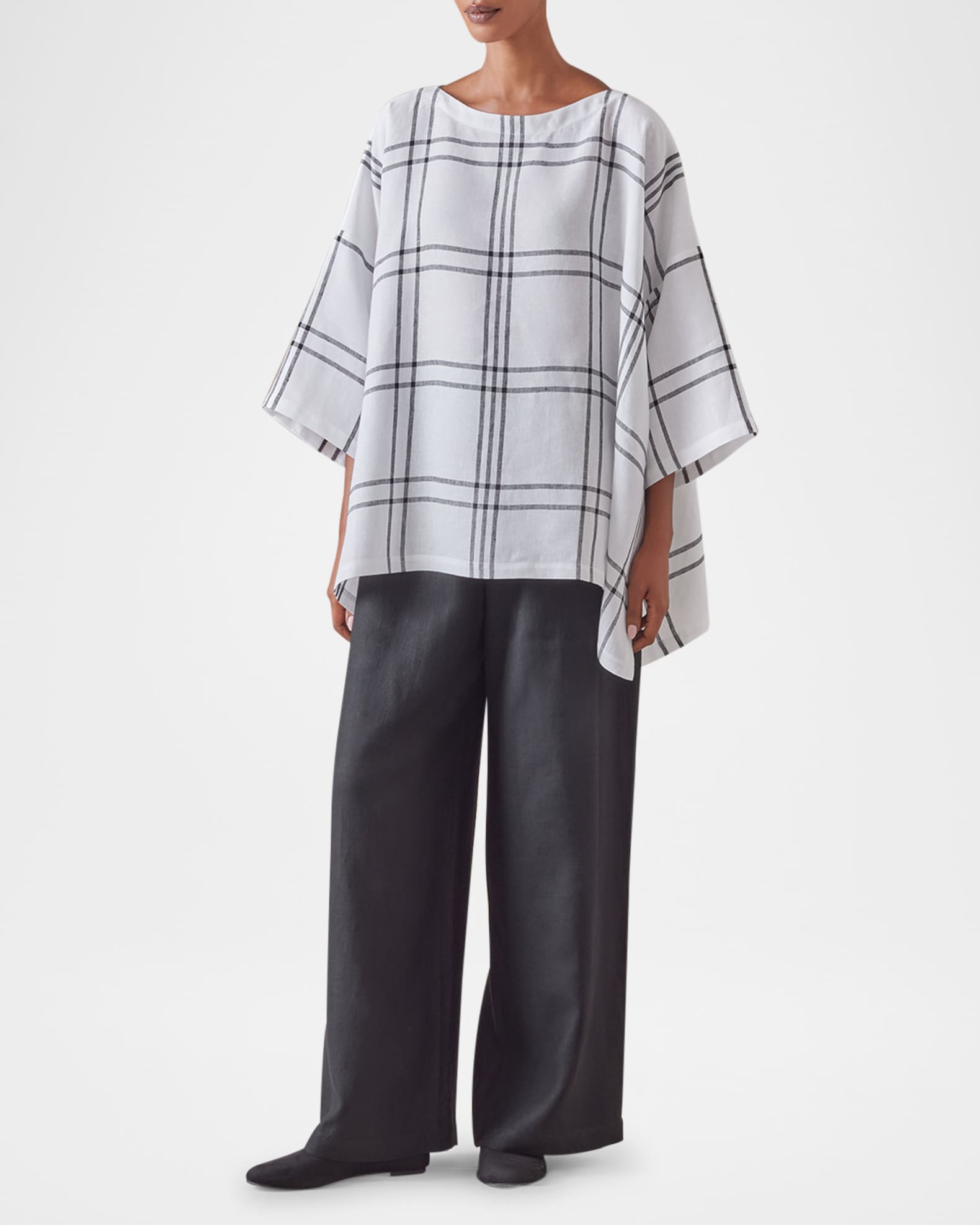 DPS Scoop-Neck 3/4-Sleeve Top (Mid Plus Length) 1