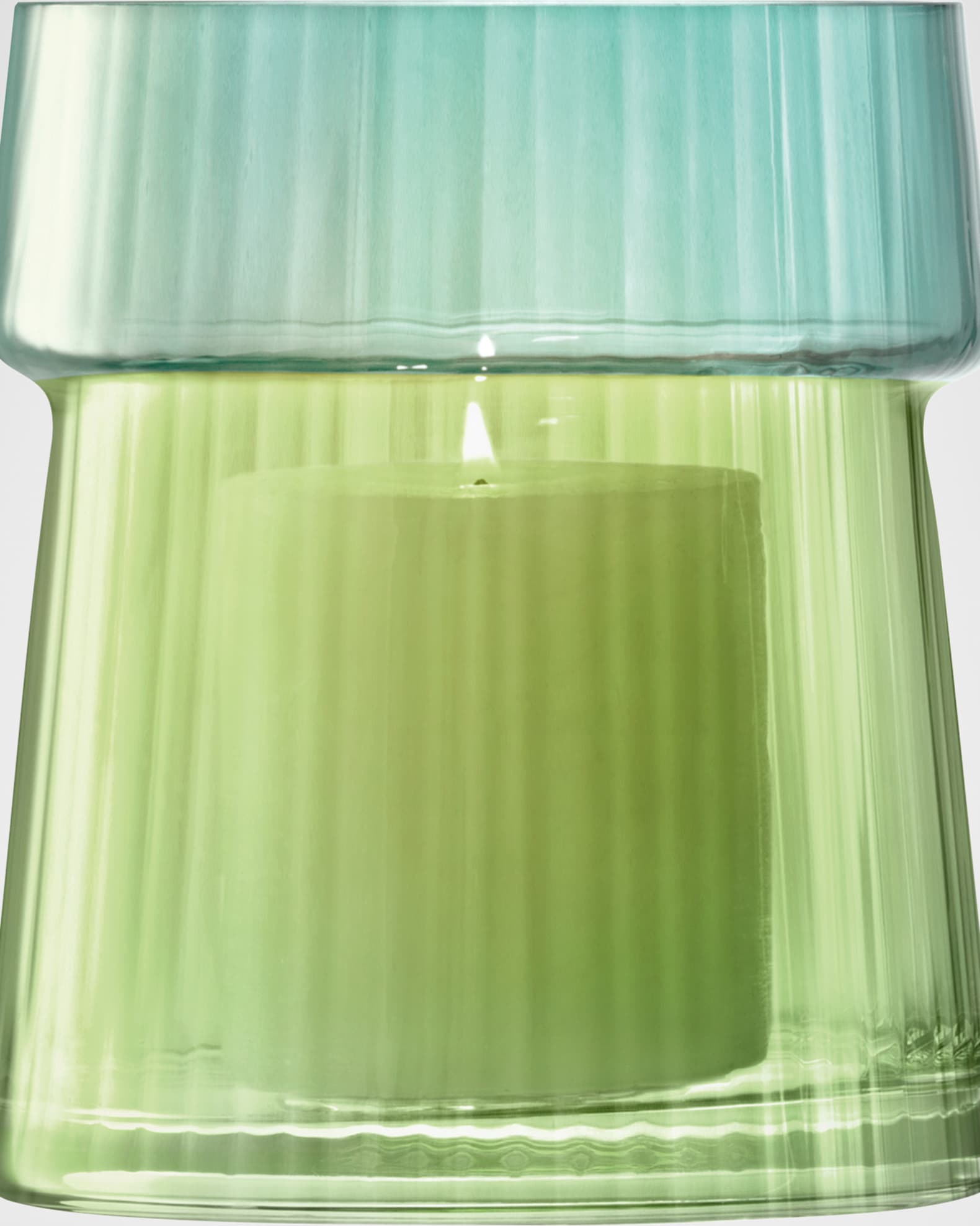 Gems 6" Vase/Lantern, Jade 0