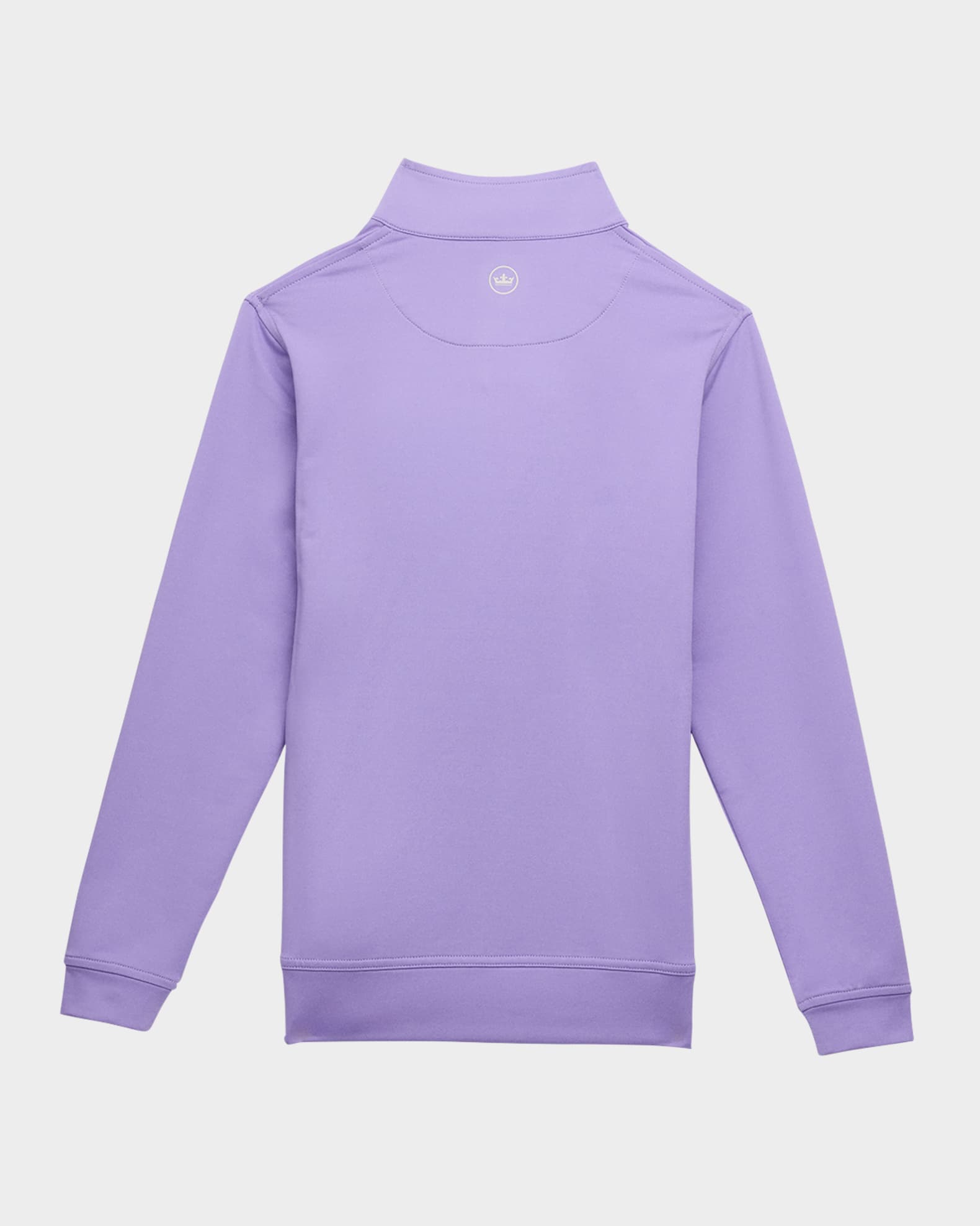 Boy's Perth Melange Performance Quarter Zip, Size XS-XL 1
