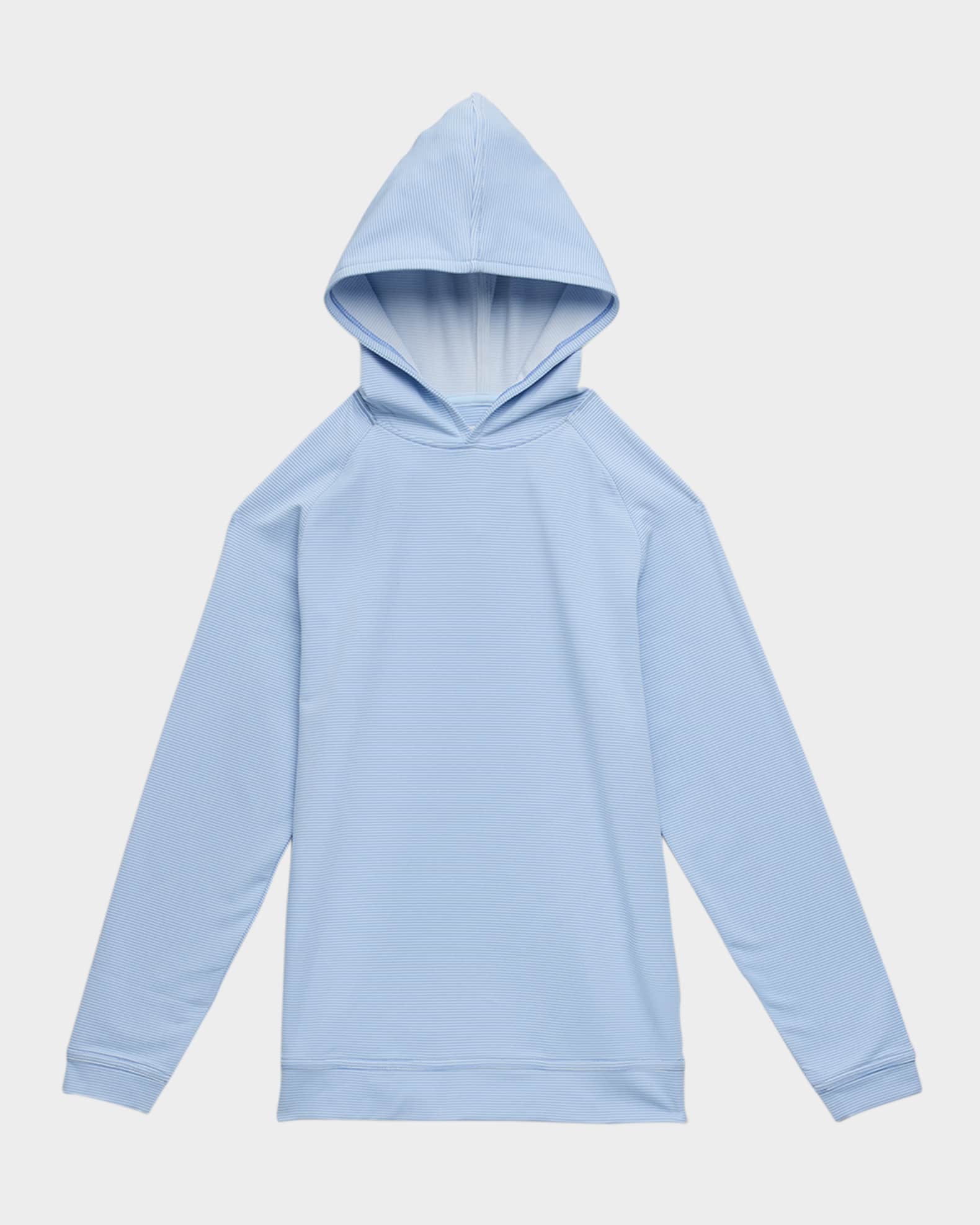 Boy's Striped Performance Hoodie, Size XS-XL 0