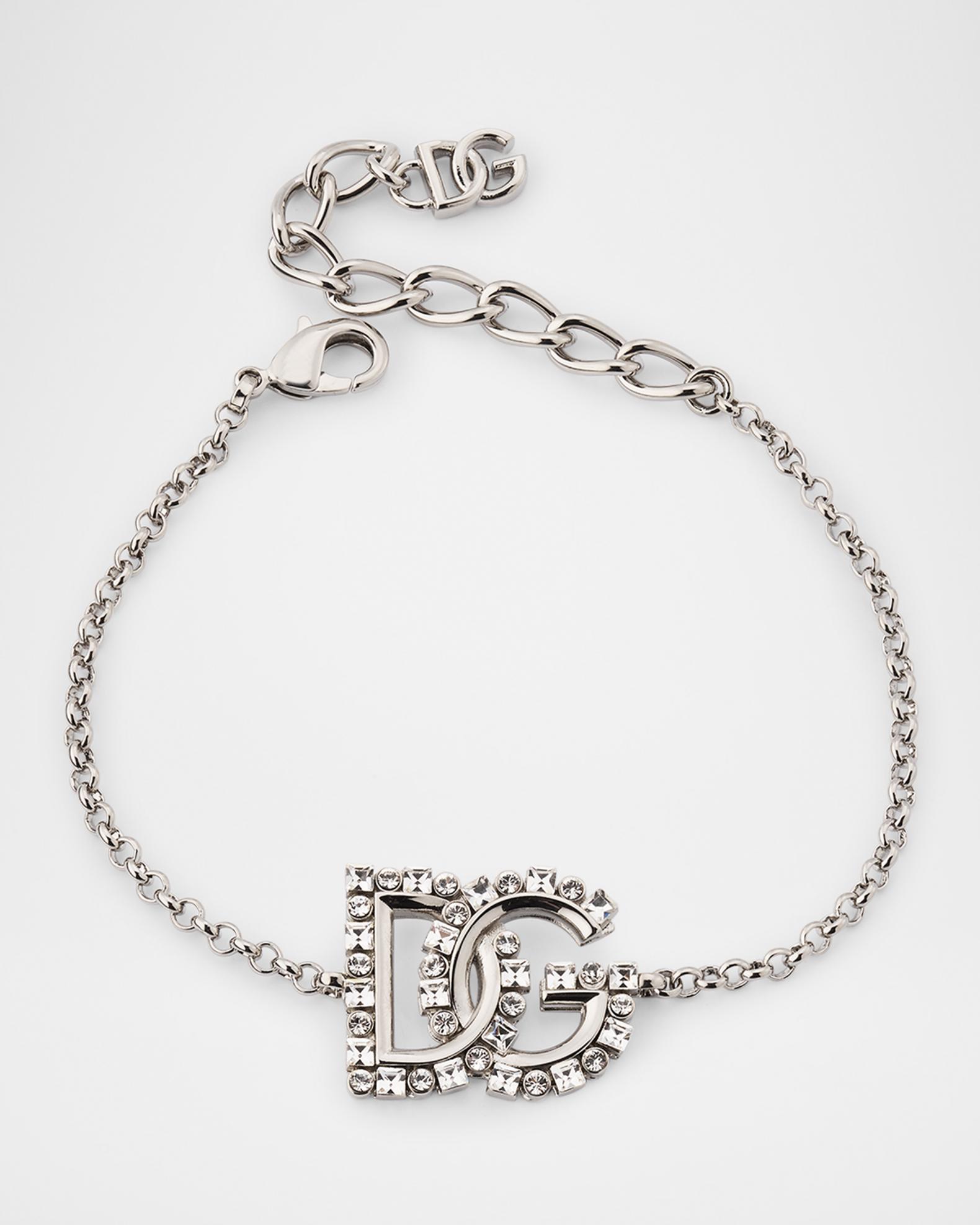 Dolce&Gabbana Crystal DG Bracelet | Neiman Marcus