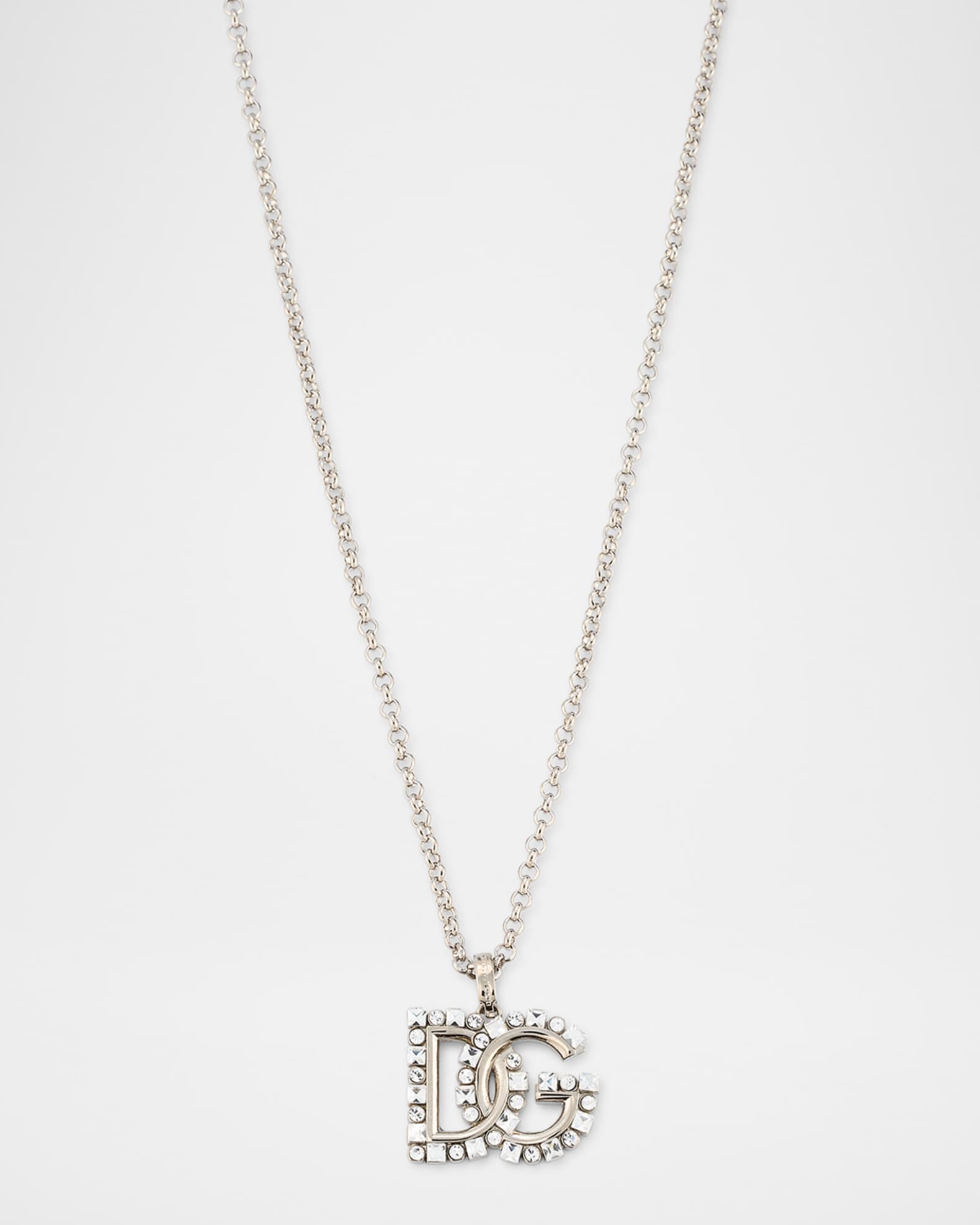 Dolce & Gabbana クリスタルビーズ ネックレス Dolce&Gabbana Crystal DG Necklace | Neiman Marcus
