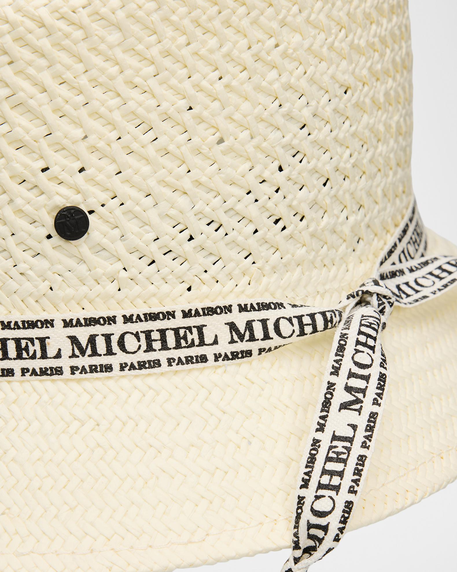 Maison Michel Axel Rollable Straw Bucket Hat | Neiman Marcus
