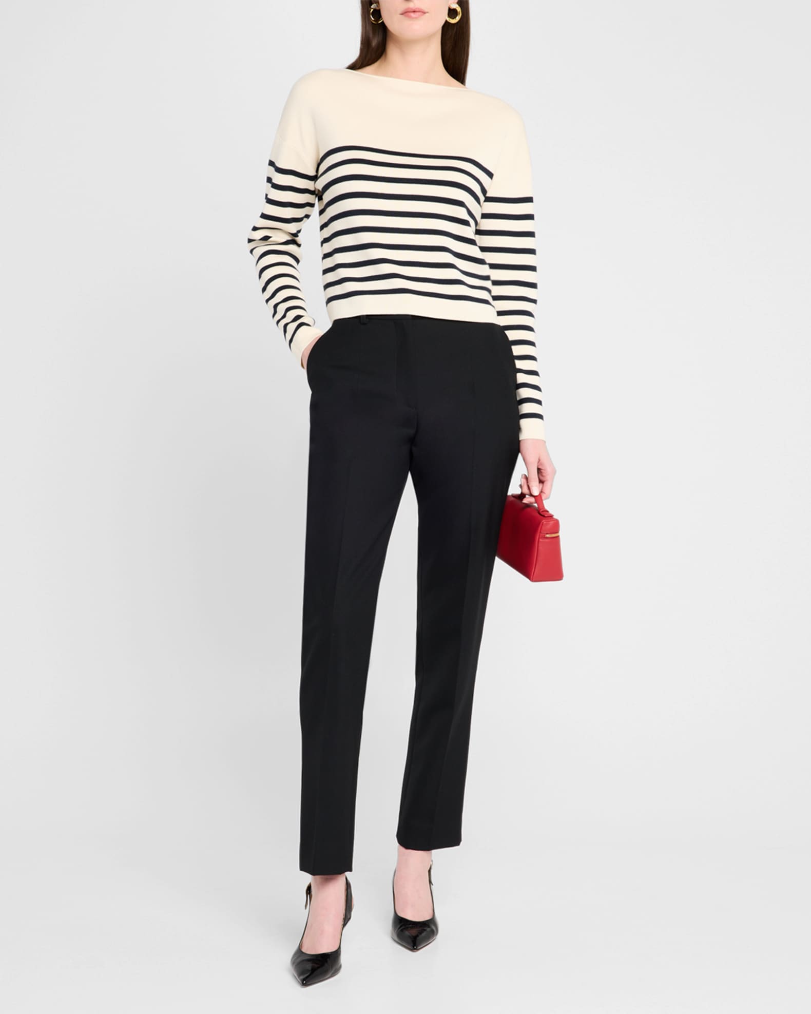 Ronnie Stripe Knit Sweater 1