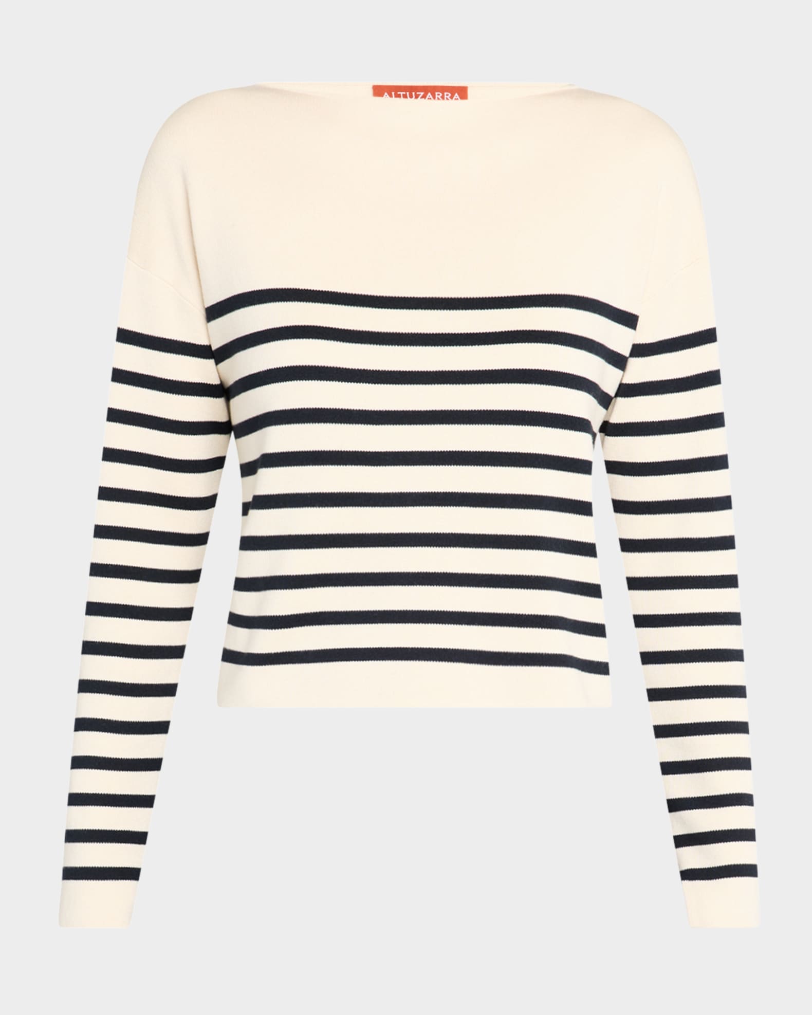 Ronnie Stripe Knit Sweater 0