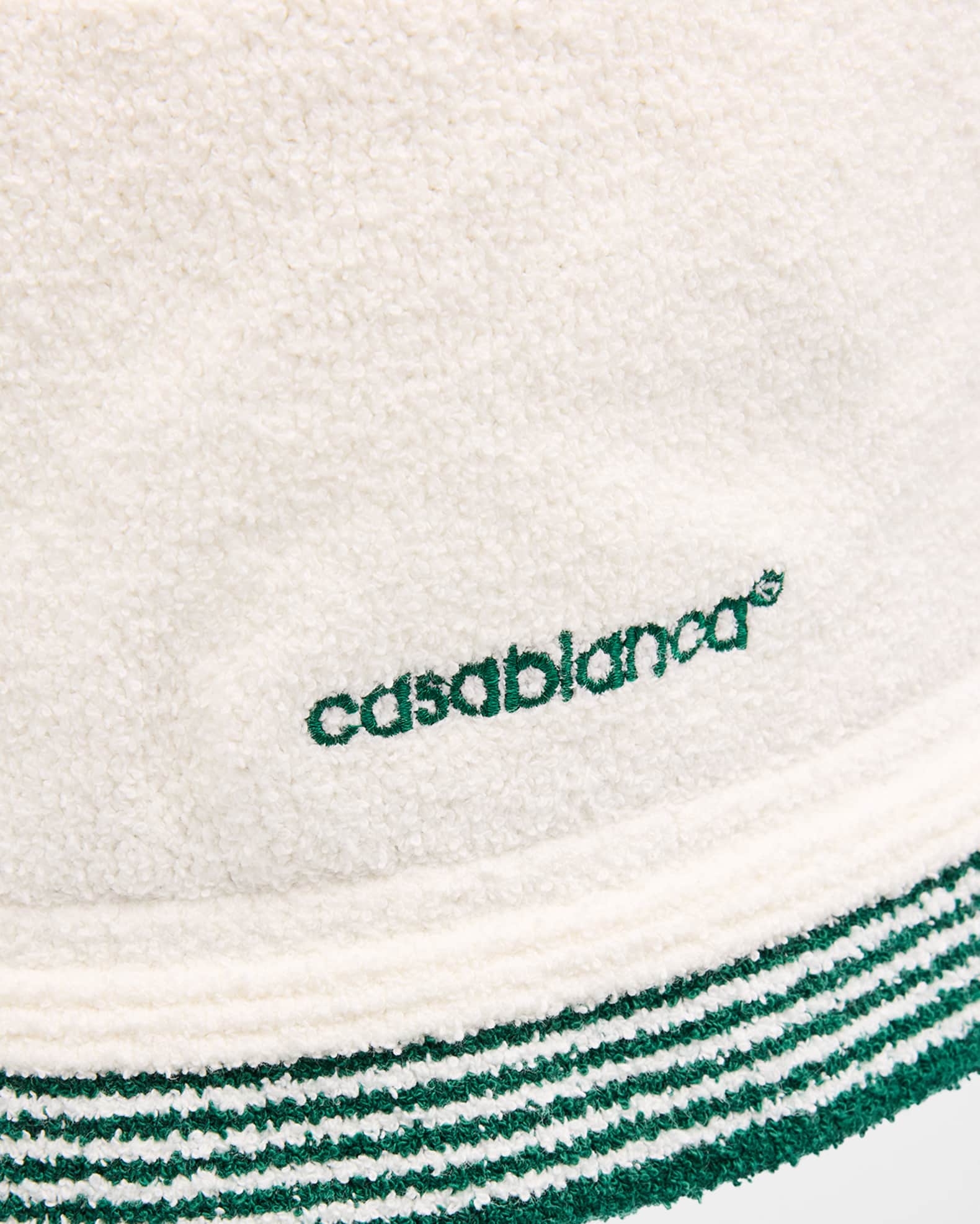 Men's Cotton Terry Logo Bucket Hat 1