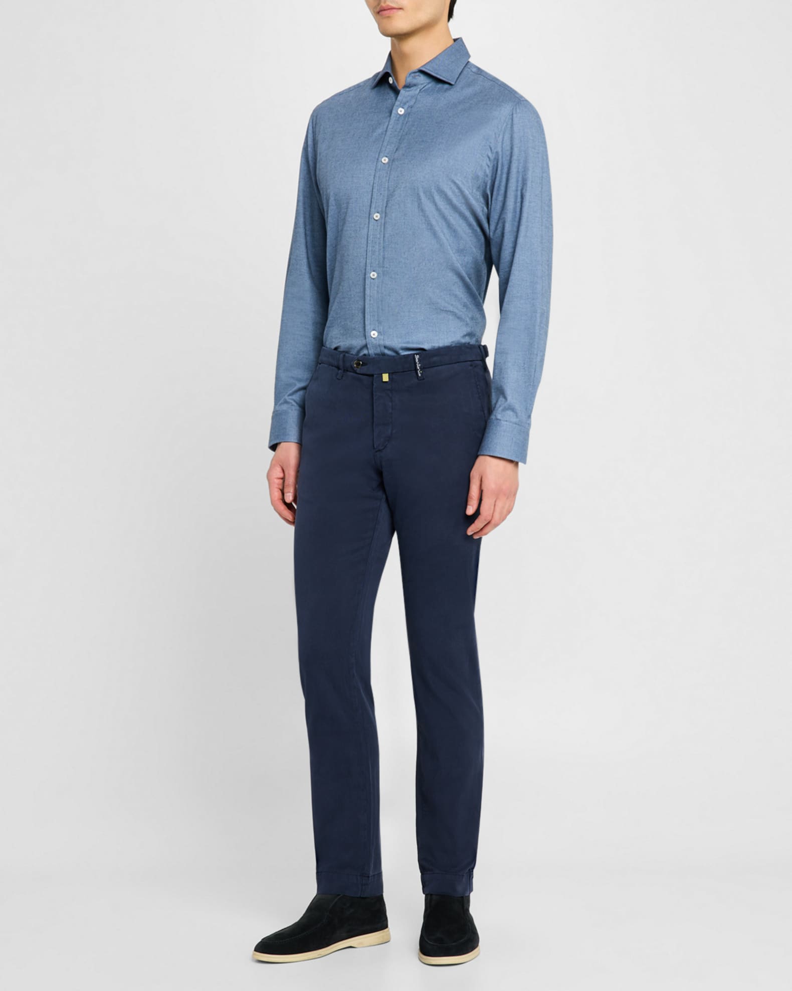 Men's Straight-Fit Four-Pocket Pants 1