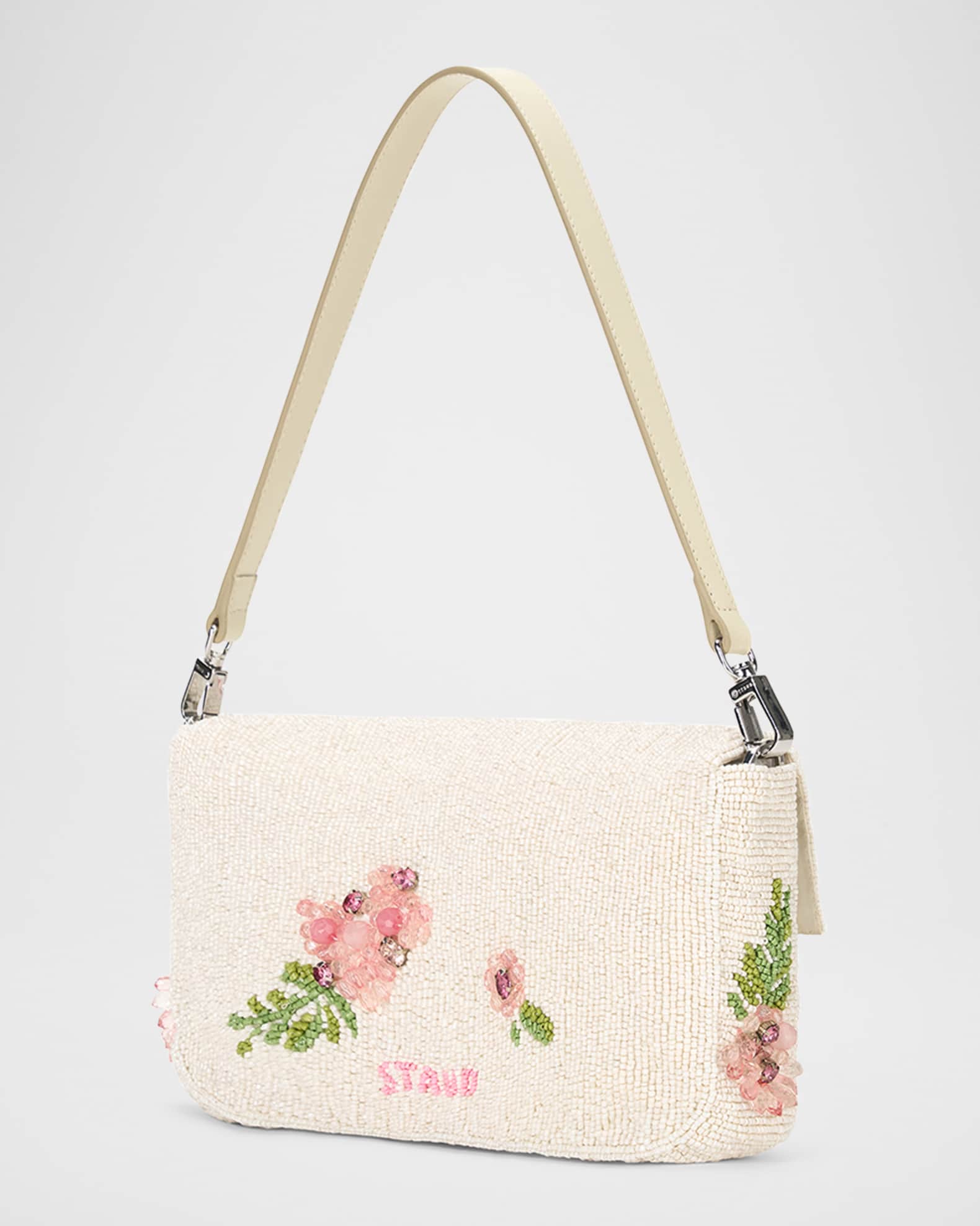 Timmy Floral Beaded Shoulder Bag 1
