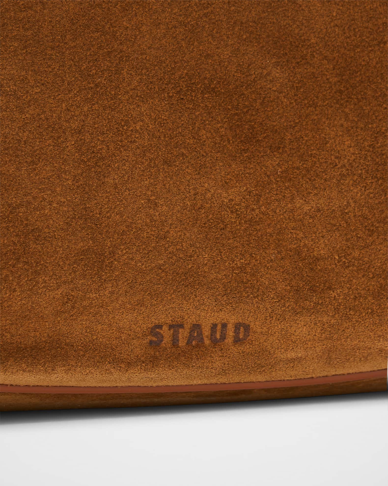 STAUD Pine Zip Suede Hobo Bag Neiman Marcus