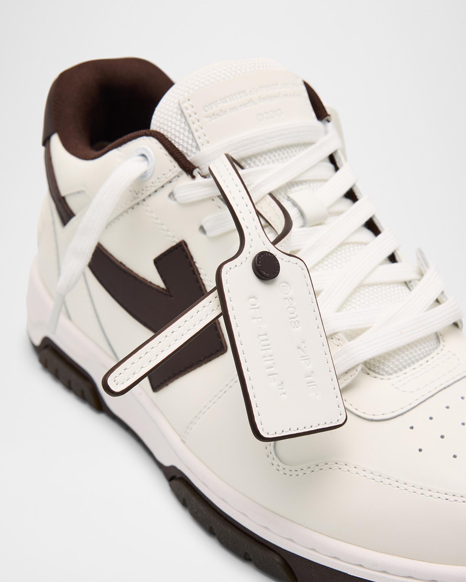 Off-White Men's Out Of Office Bicolor Leather Sneakers | Neiman Marcus