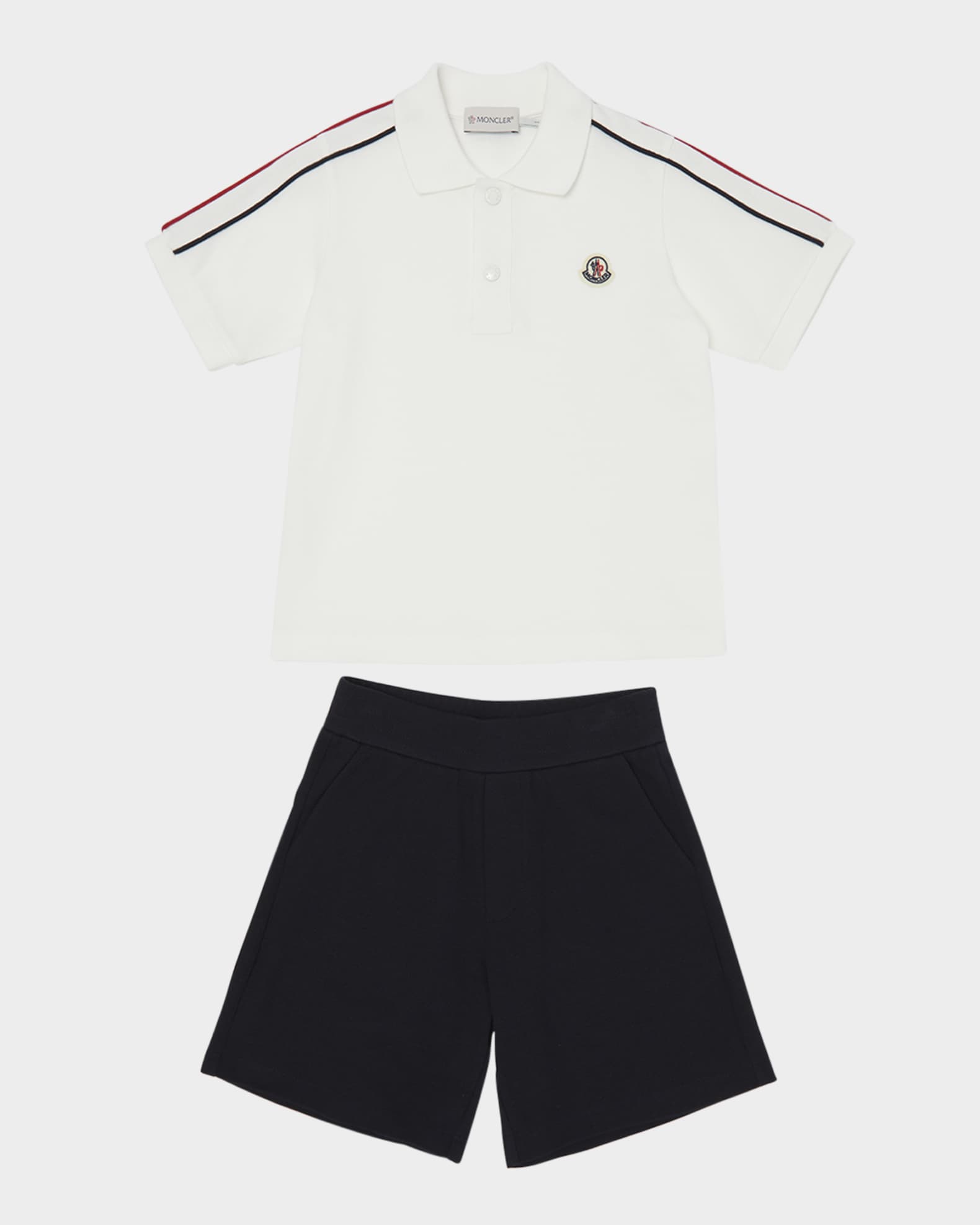 Boy's Polo Shirt W/ Shorts Set 0