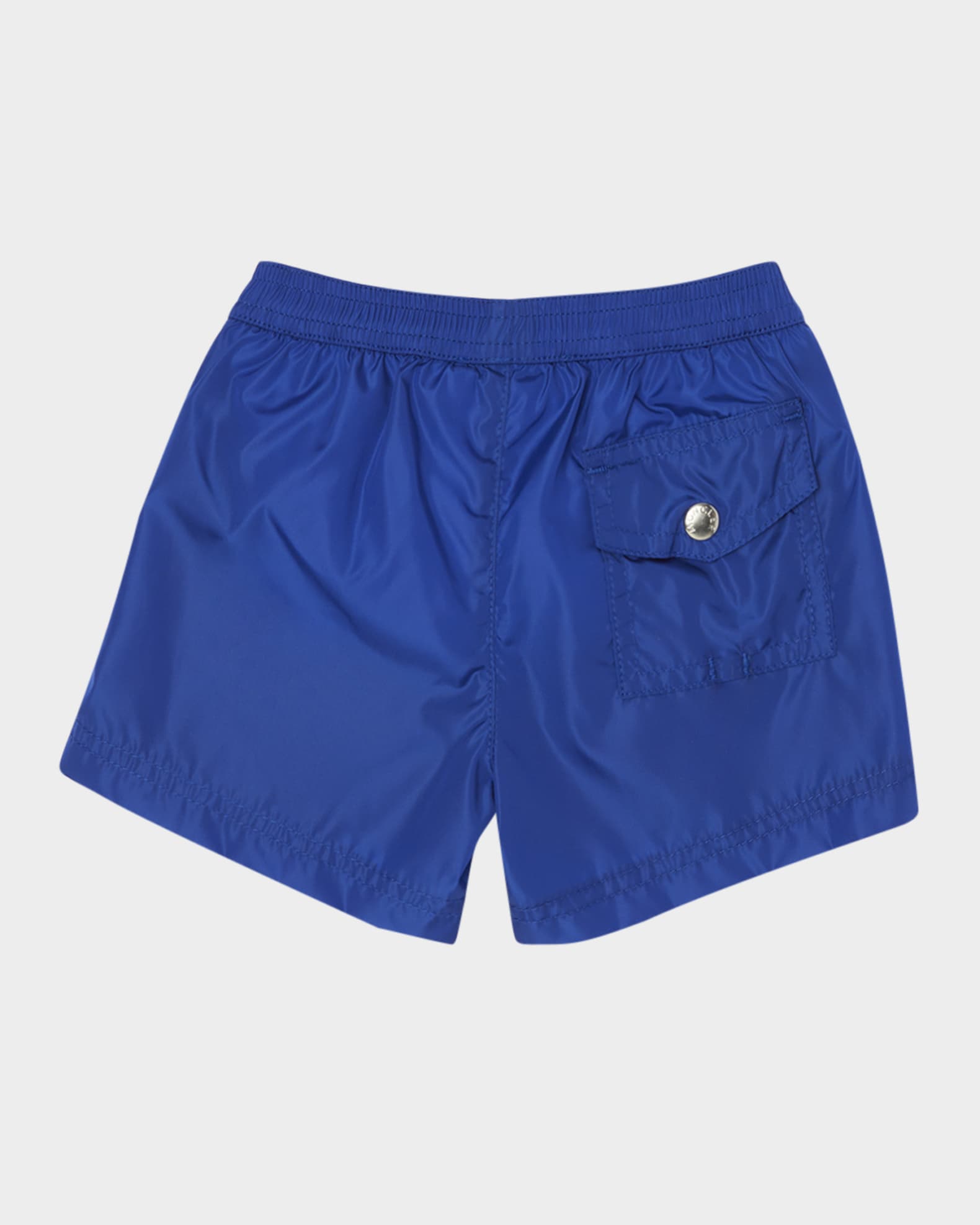 Boy's Logo Swim Shorts, Size 12M-3 1