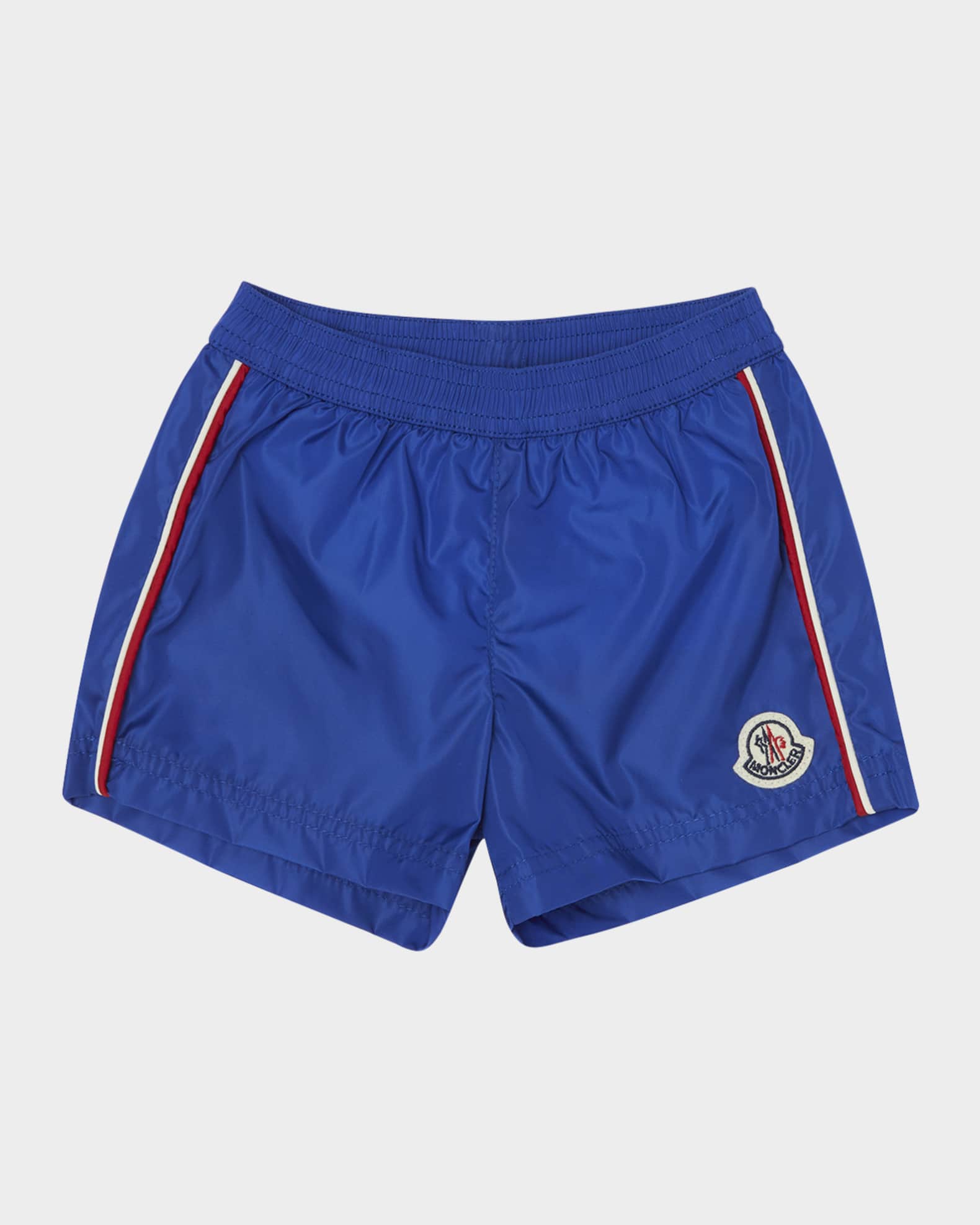 Boy's Logo Swim Shorts, Size 12M-3 0