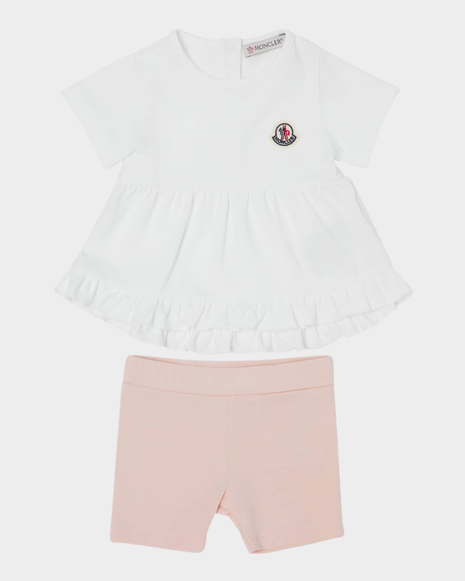 Girl's T-Shirt and Short Legging 2-Piece Set, Size 6M-3 0