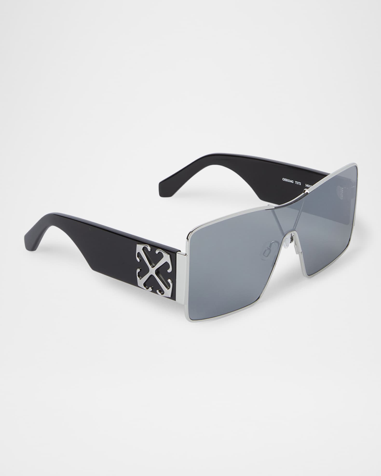 Men's Aspen Metal and Plastic Shield Sunglasses 1