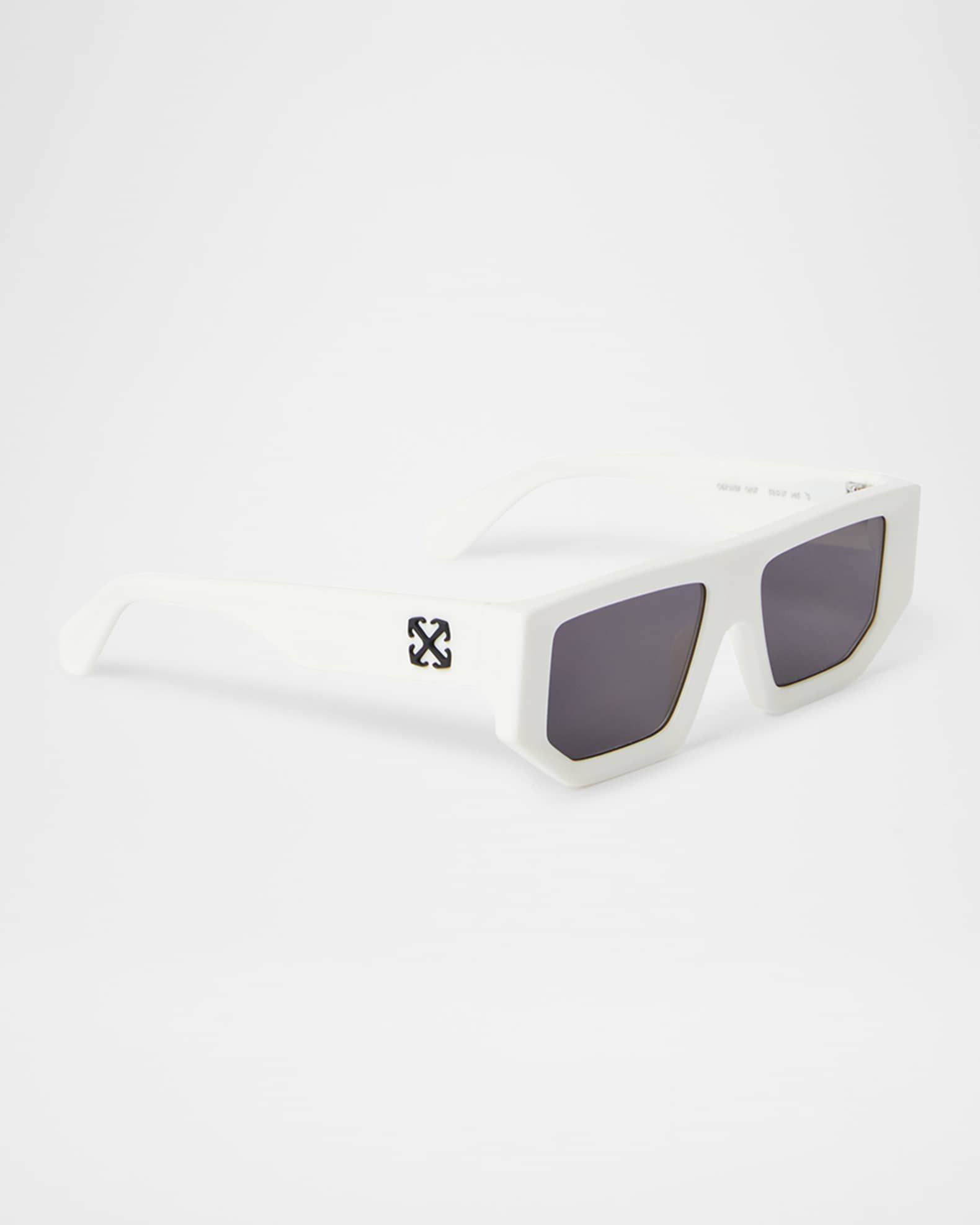 Off white　サングラス Off-White Virgil 50MM Rectangular Sunglasses | Saks Fifth Avenue
