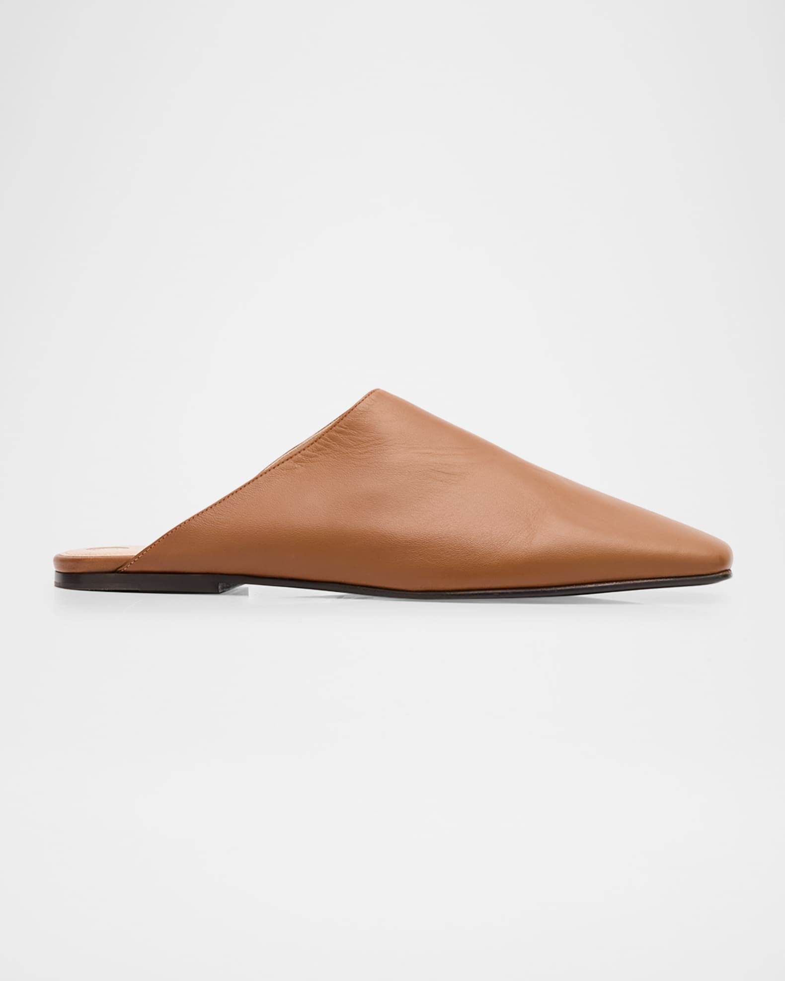 Alba Lambskin Flat Mules 0