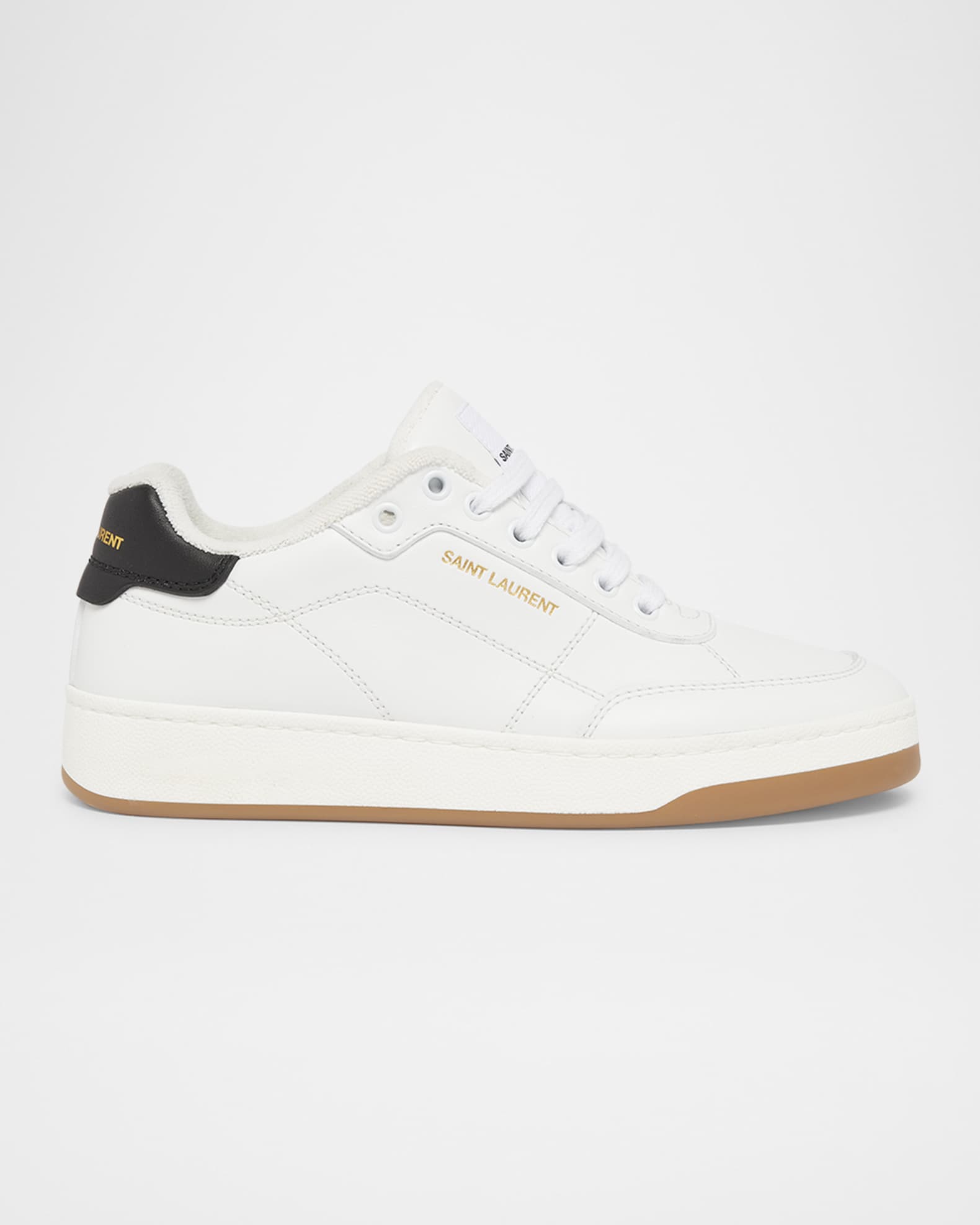 Men's SL61 Leather Low-Top Sneakers 0