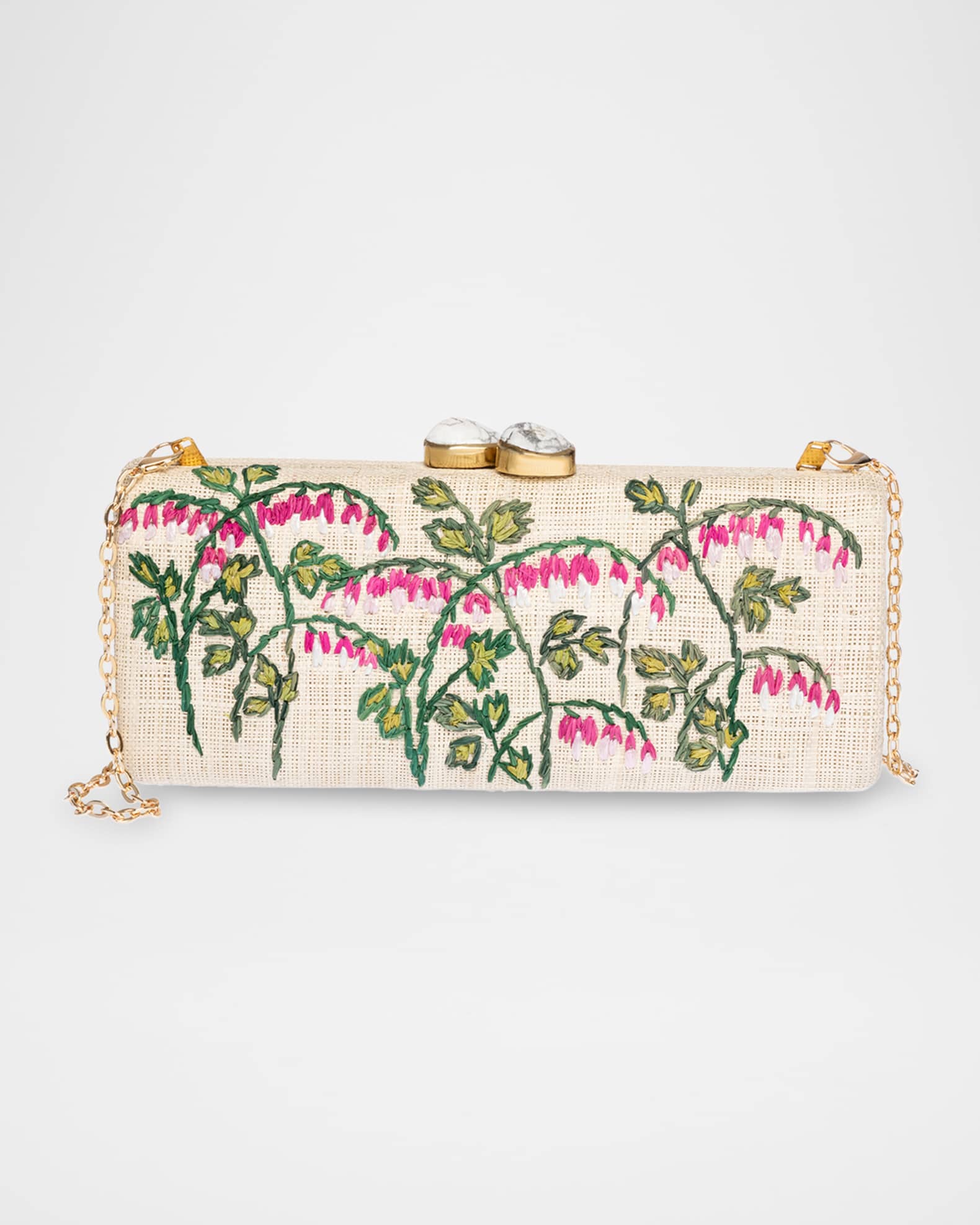 Alessandra Flower Long Clutch Bag 0