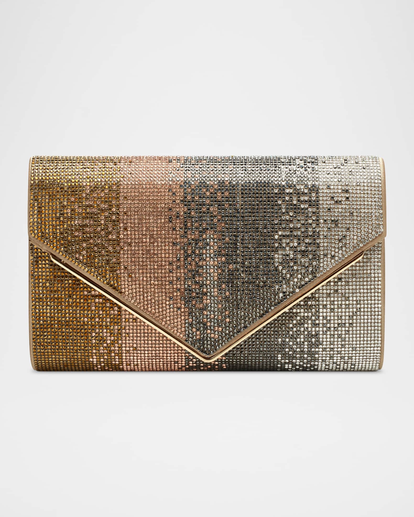Candy Embellished Envelope Flap Clutch Bag 0