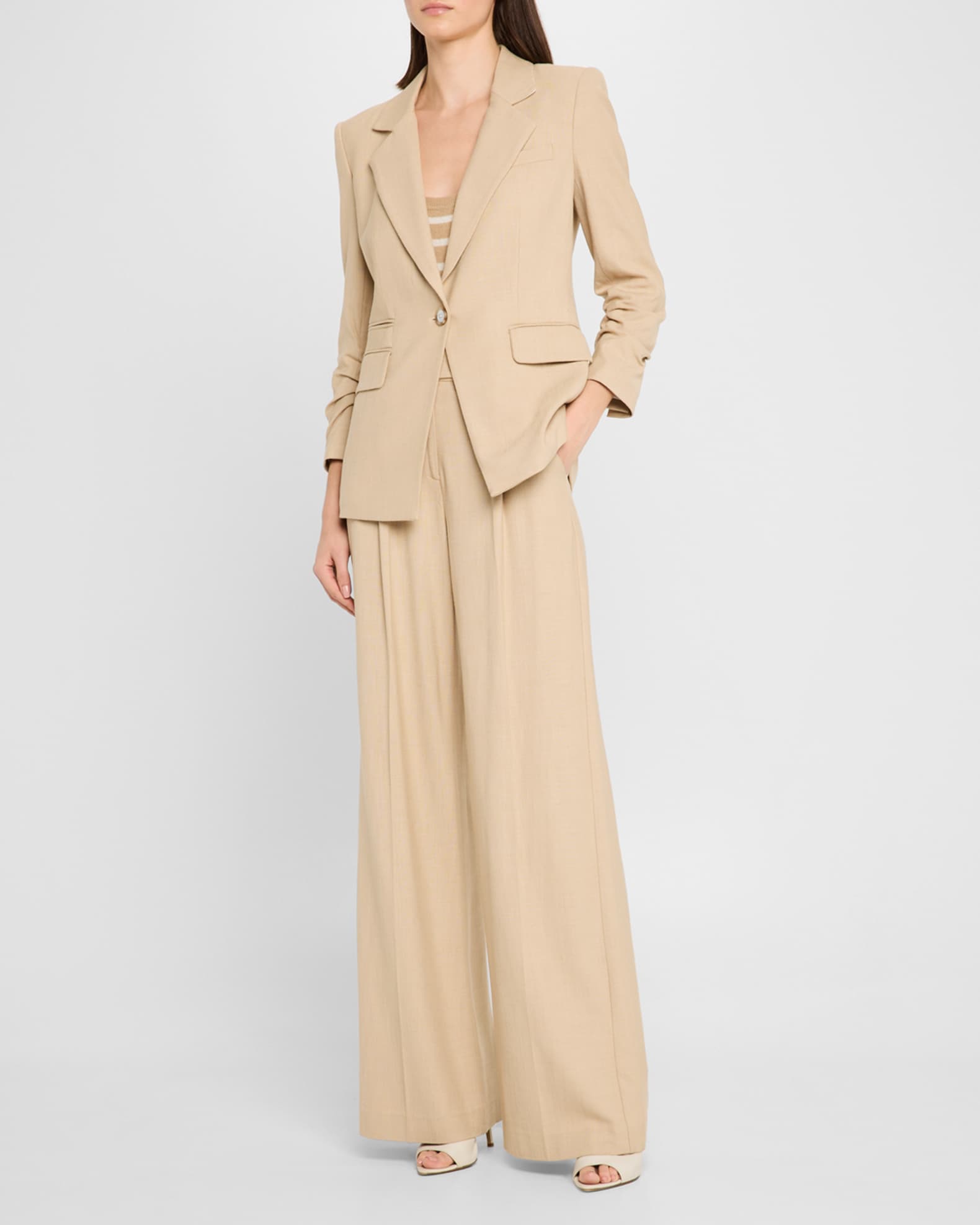 Marbeau Wide-Leg Pants 1