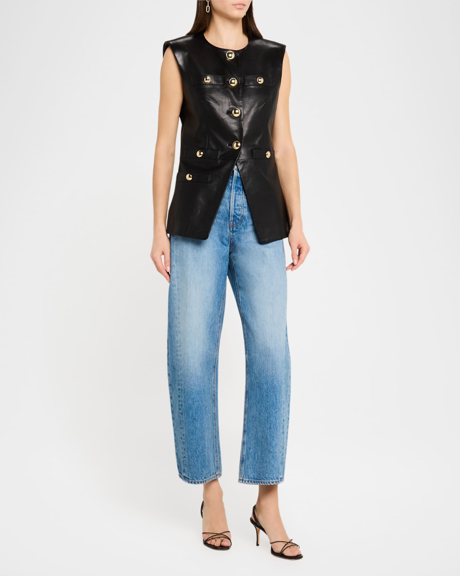 Tamara Leather Vest 1