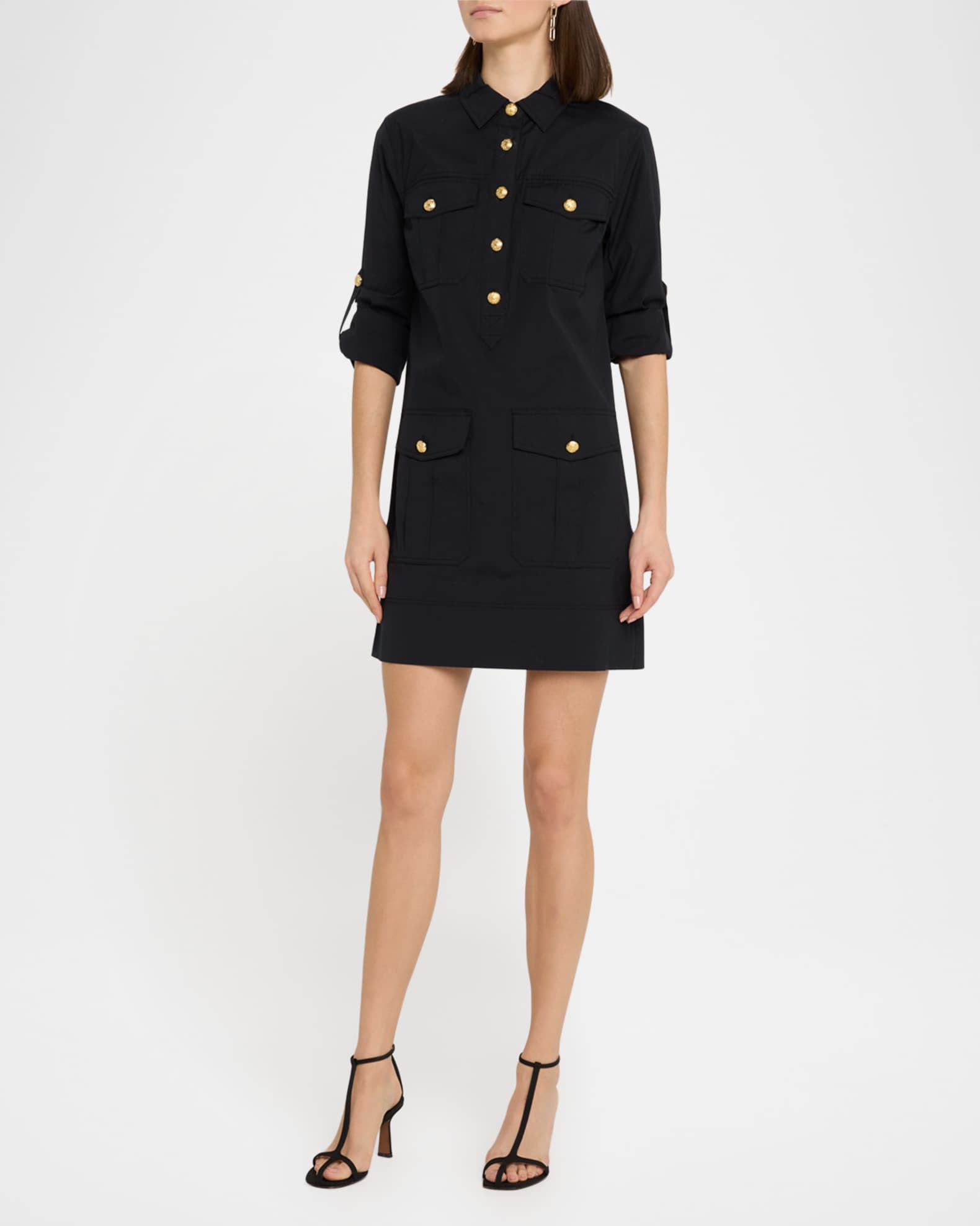 Saude Cotton Mini Shirtdress 1