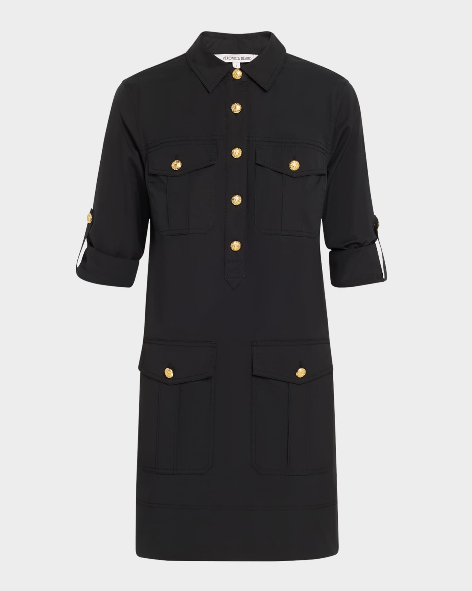 Saude Cotton Mini Shirtdress 0