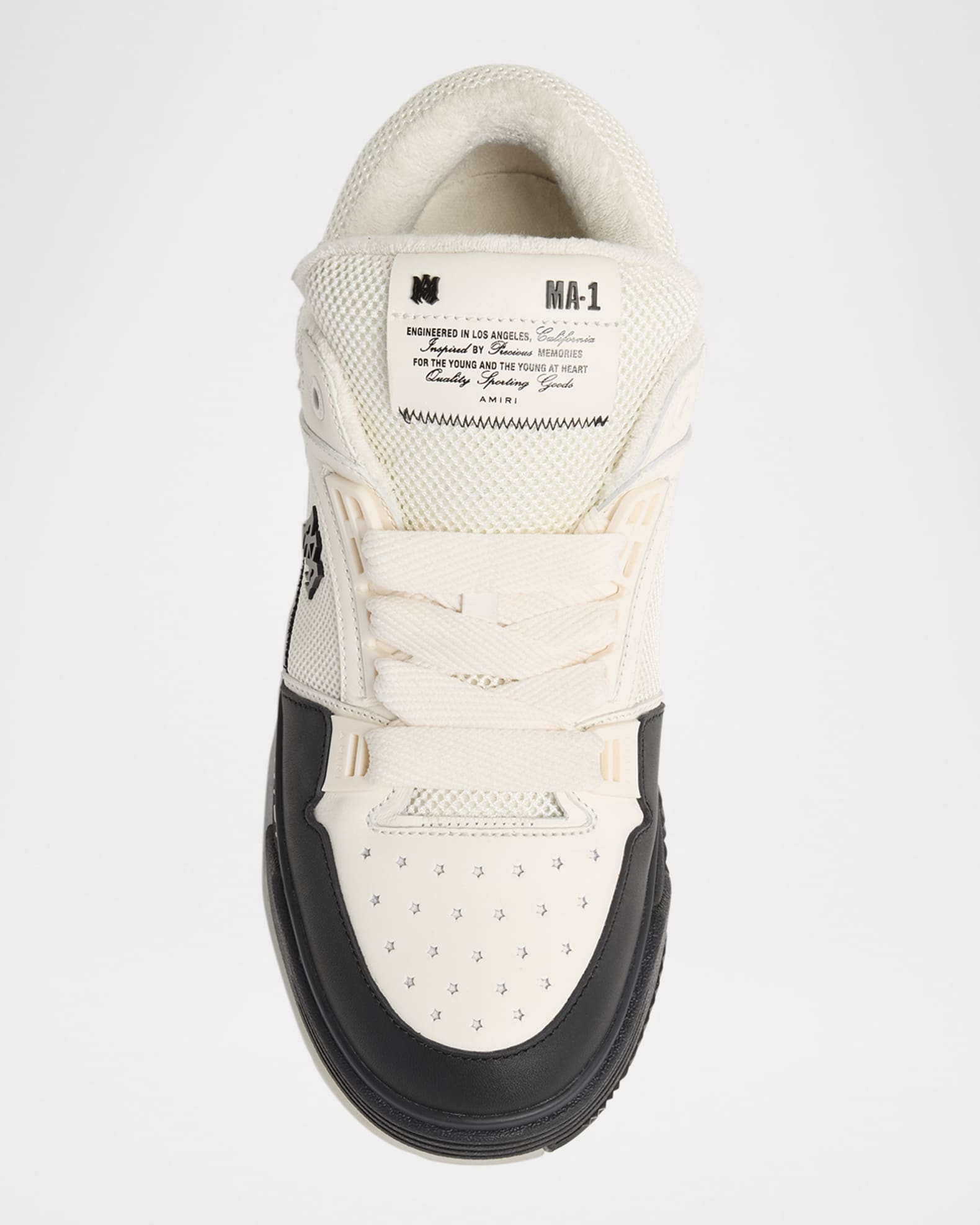 Amiri Men's MA-1 Chunky Leather Mid-Top Sneakers | Neiman Marcus