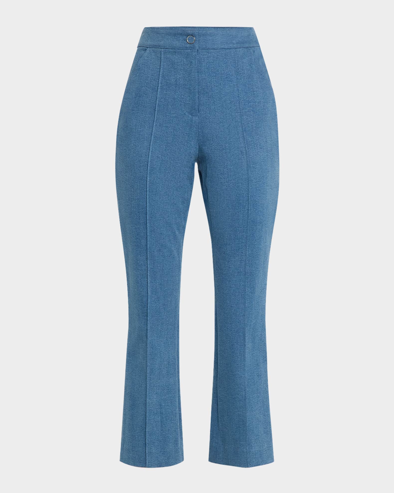 Kimra Cropped Denim Pants 0