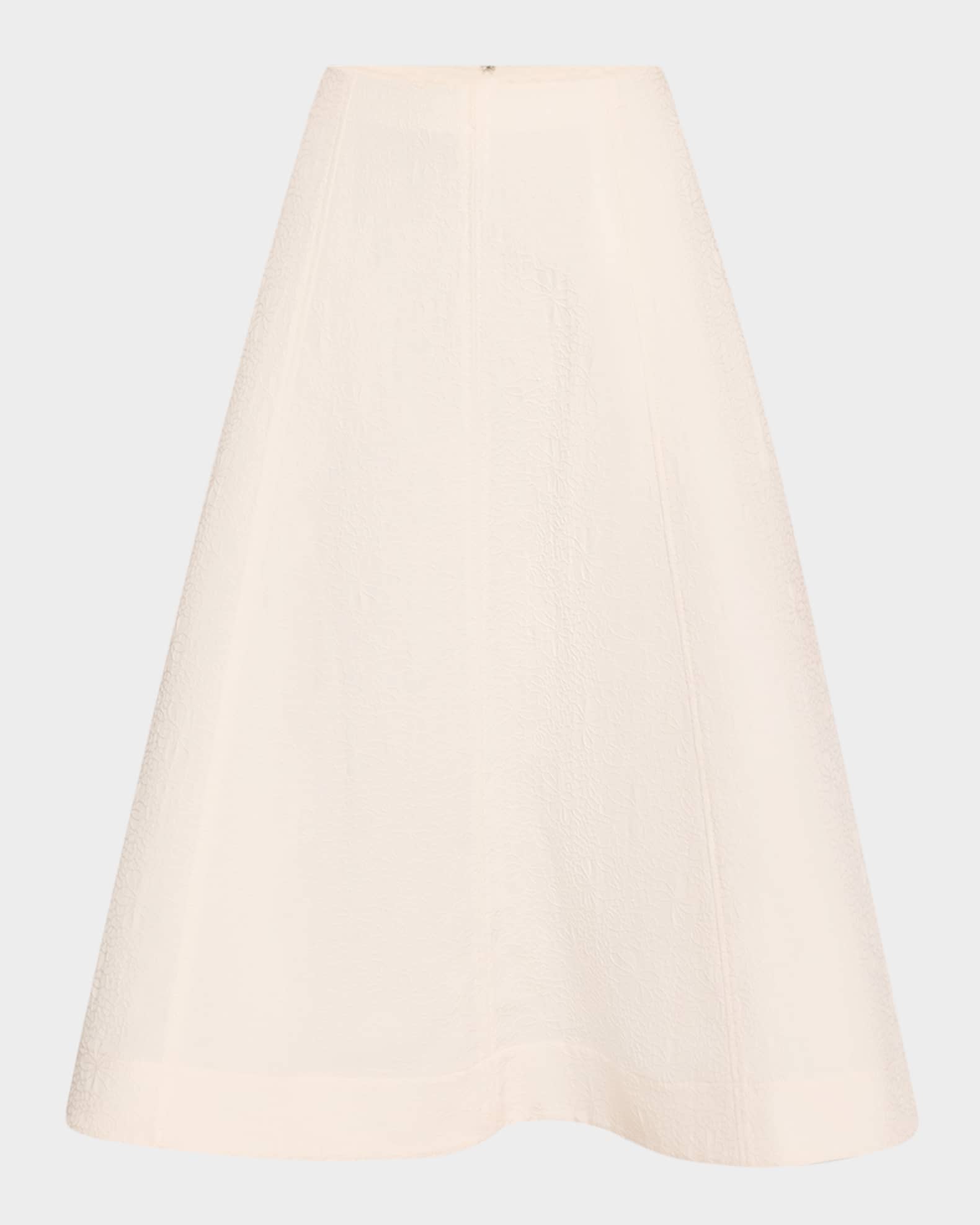 Fellini Textured A-Line Skirt 0