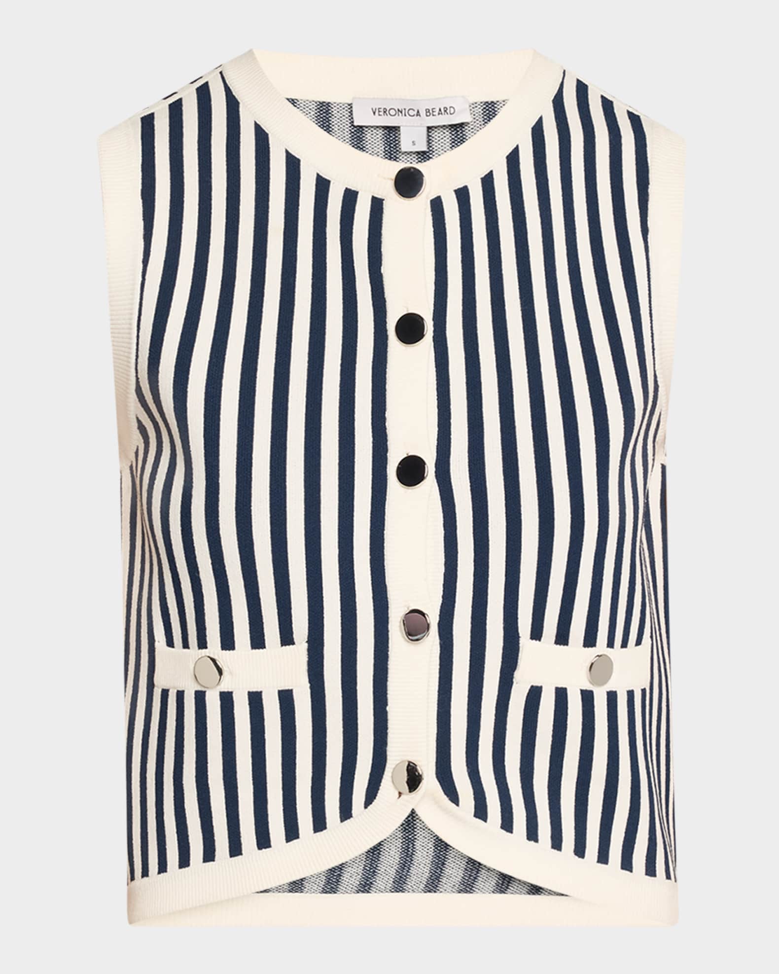 Leland Stripe Vest 0