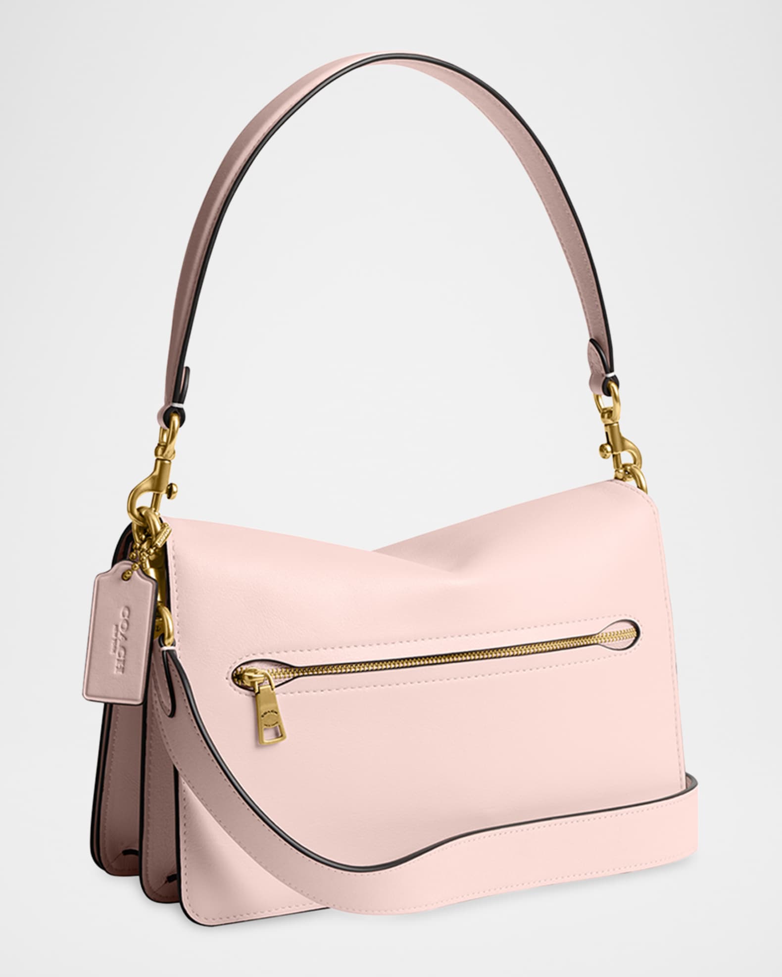 Tabby Grain Leather Shoulder Bag with Chain