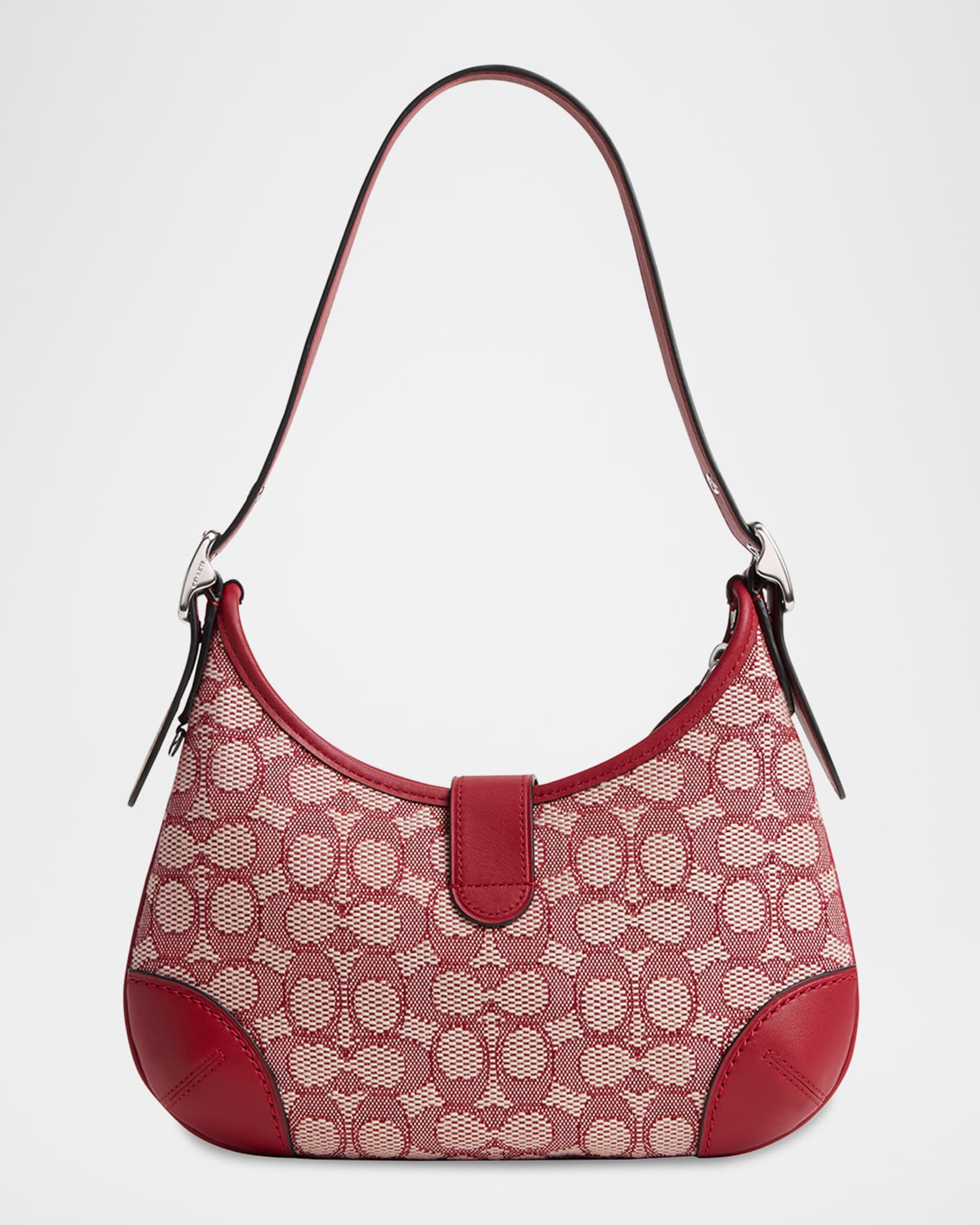 Coach jacquard purse discount