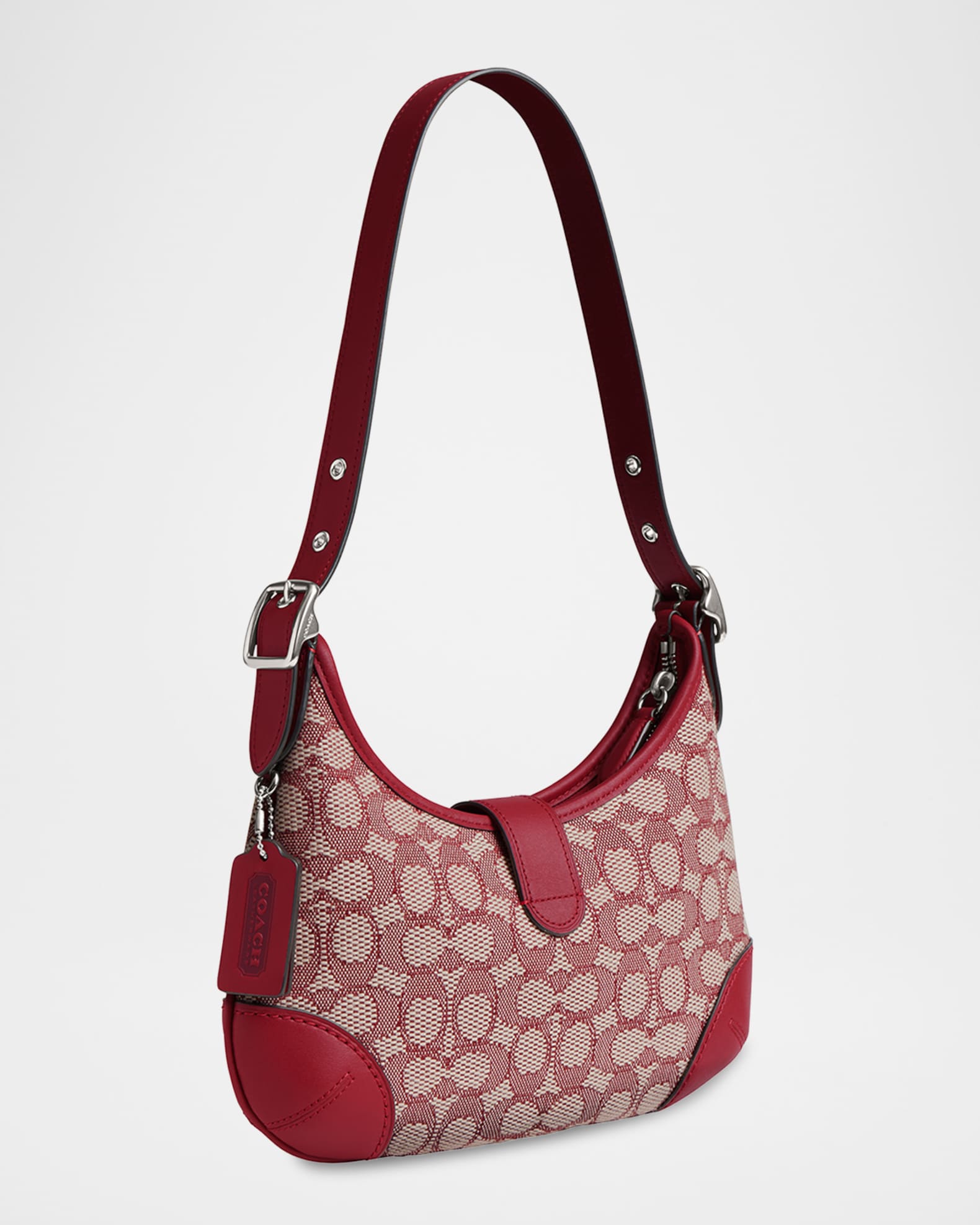 安いそれに目立つ Jacquard Signature Hamptons Coach Shoulder Marcus Neiman | Bag バッグ