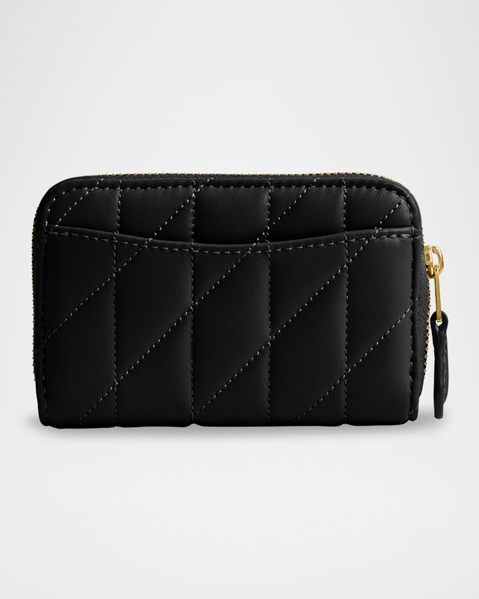 Coach Small Quilted Pillow Leather Zip Wallet Neiman Marcus