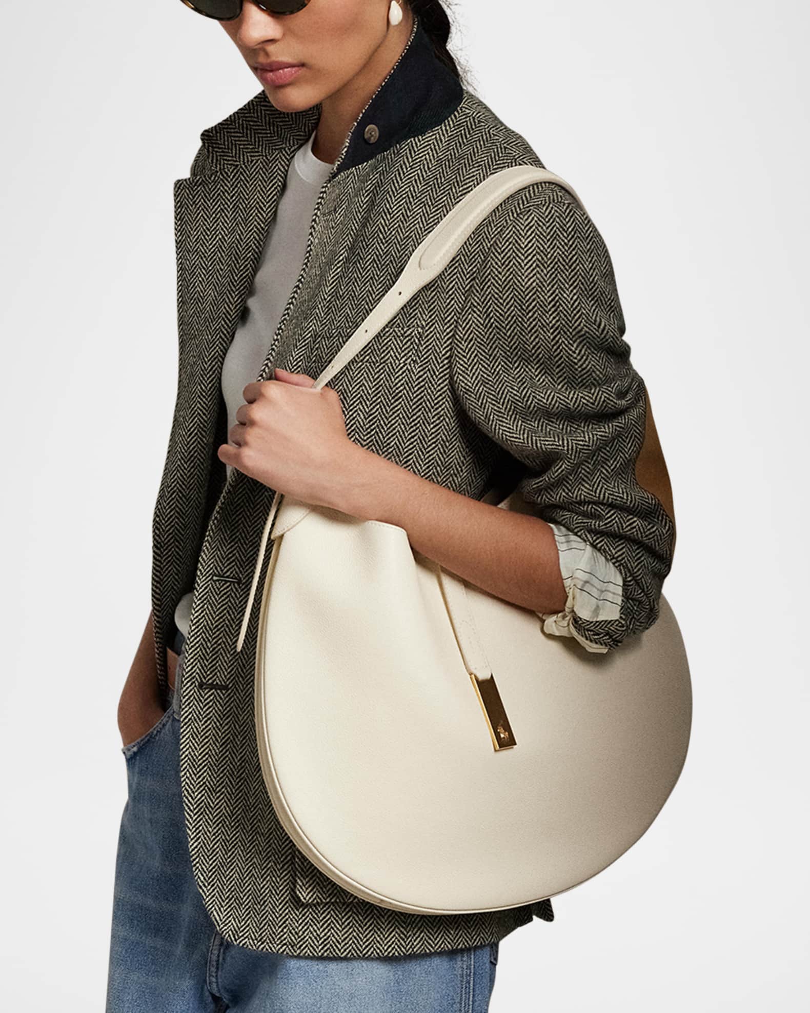 Polo ID Medium Leather Shoulder Bag 1