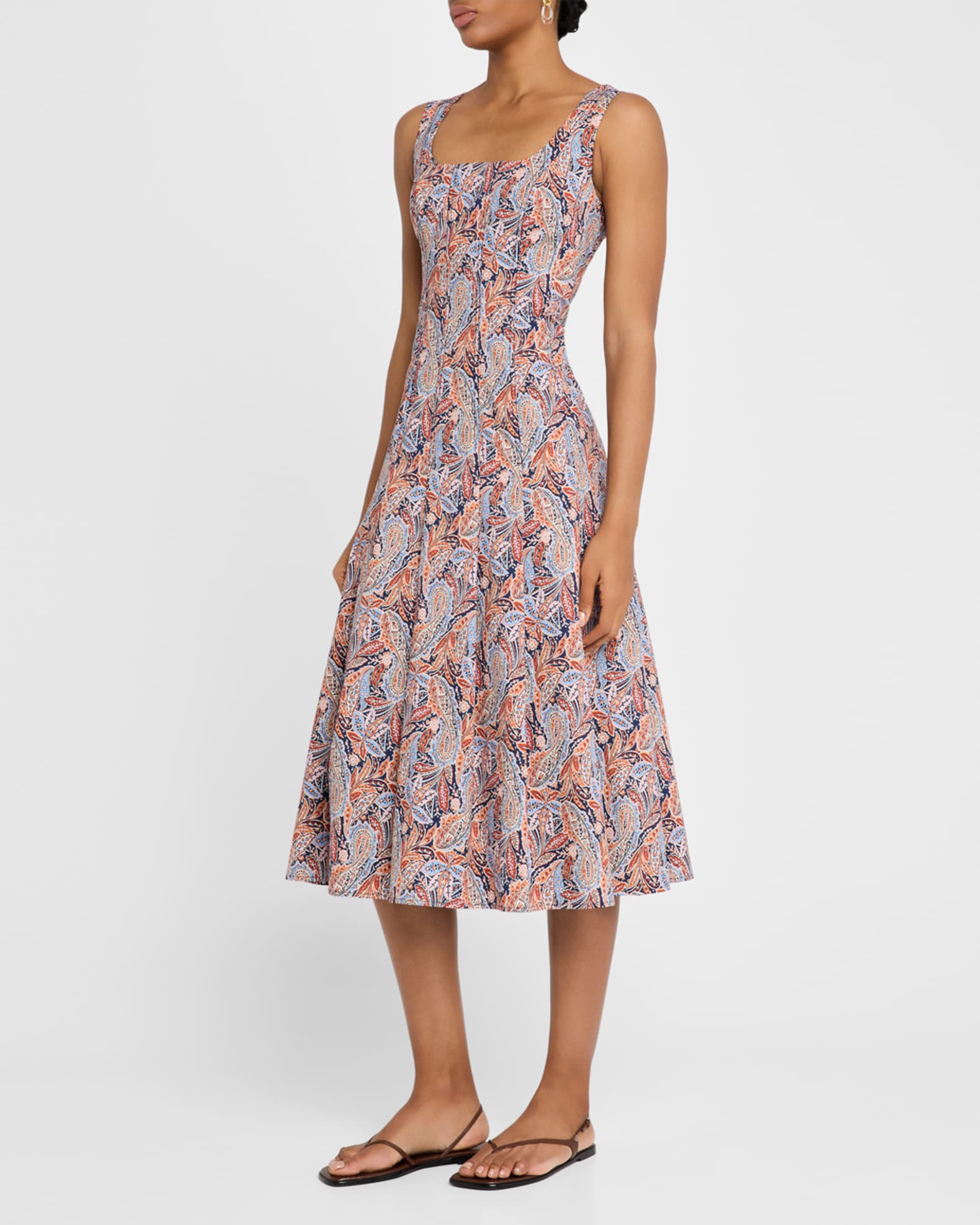 Jolie Fit-And-Flare Midi Dress 1