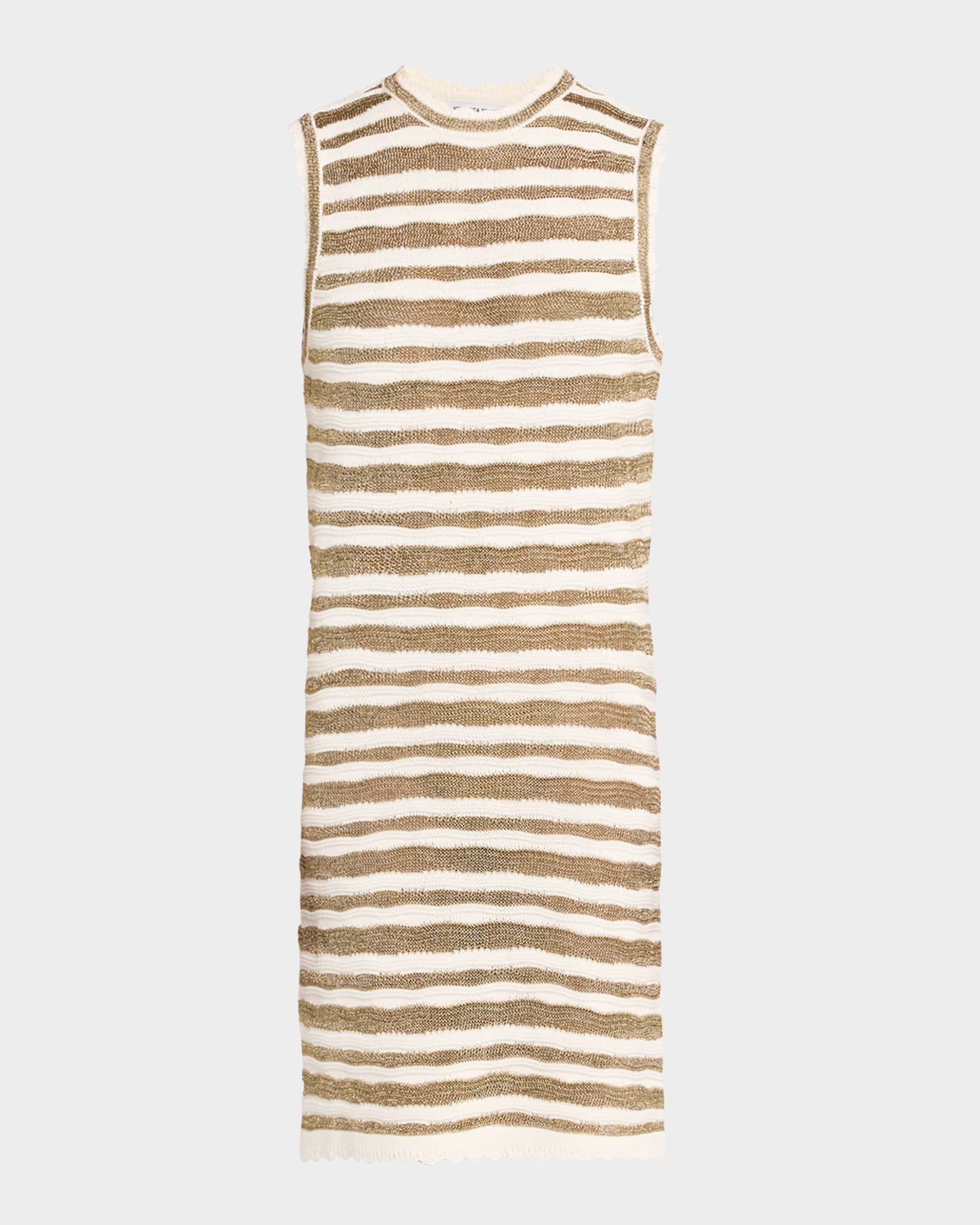 Templeton Sleeveless Stripe Knit Dress 0